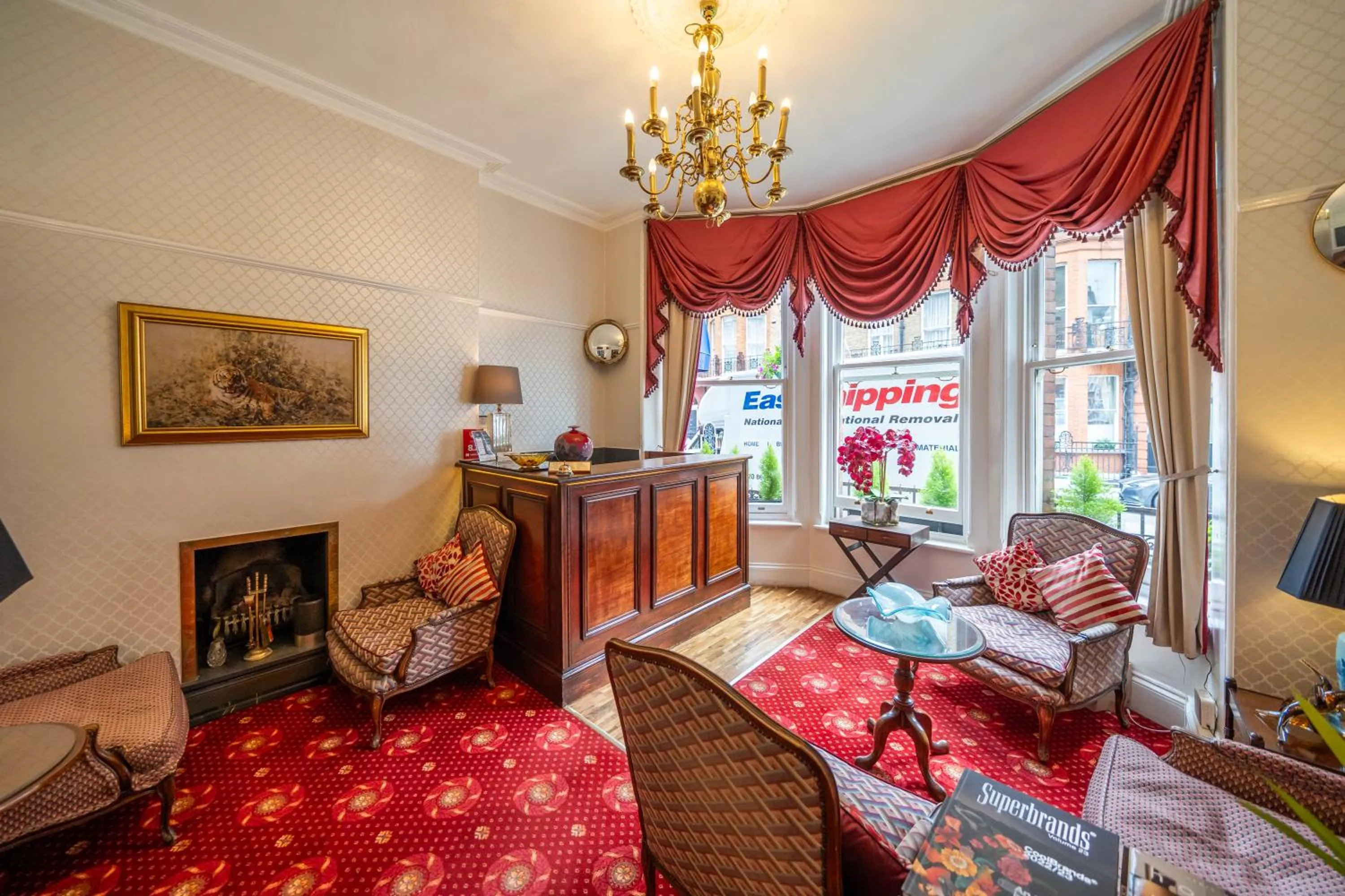 Living room in Hotel La Place