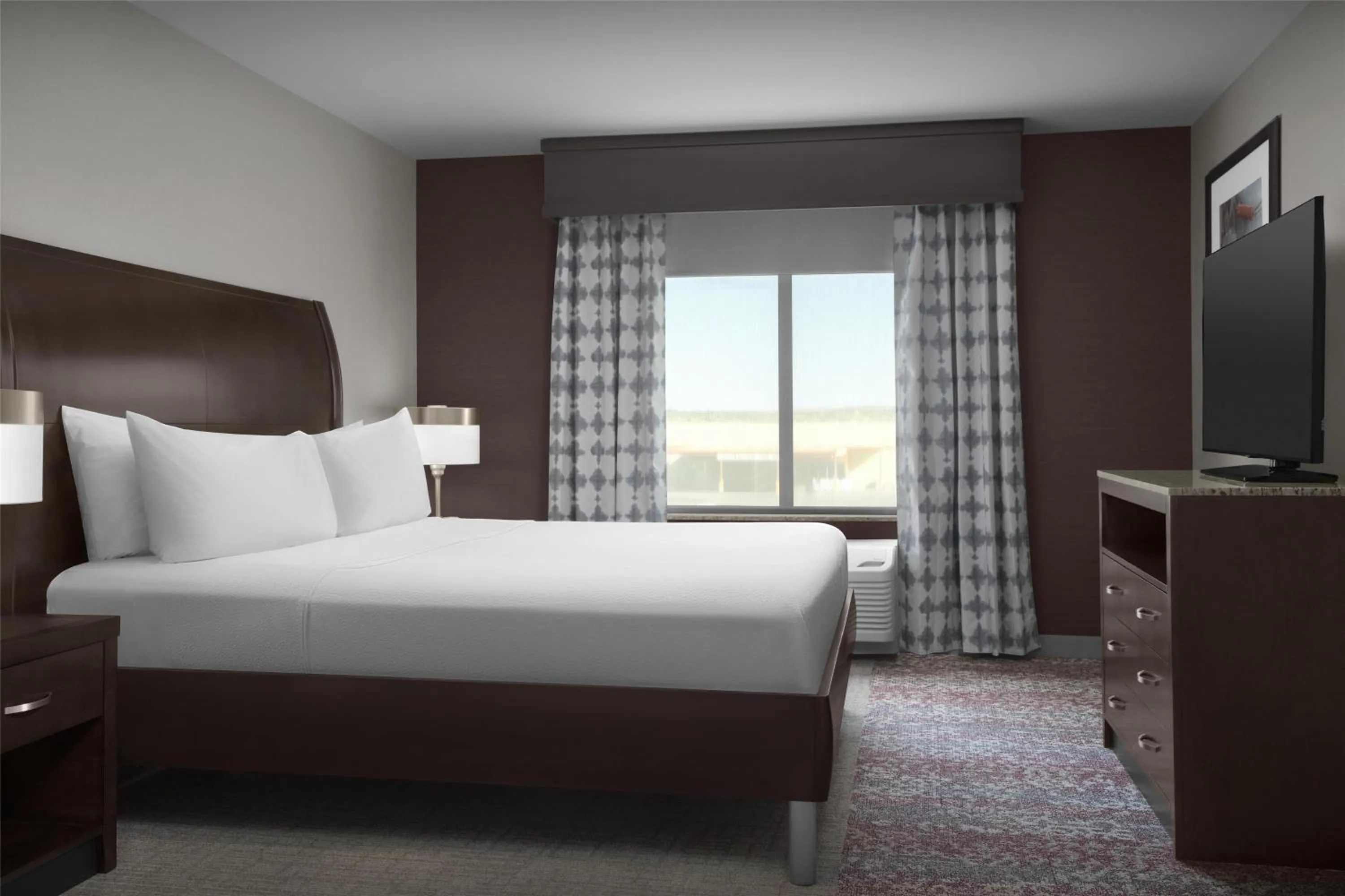 Bed in Hilton Garden Inn Gallup