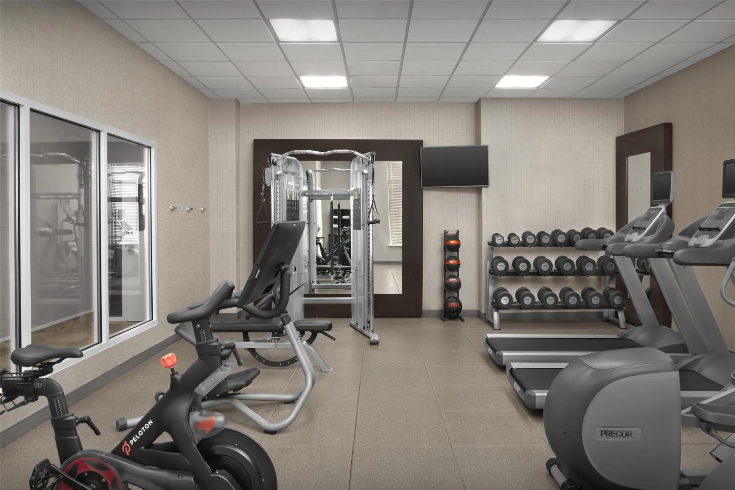 Fitness centre/facilities in Hilton Garden Inn Gallup