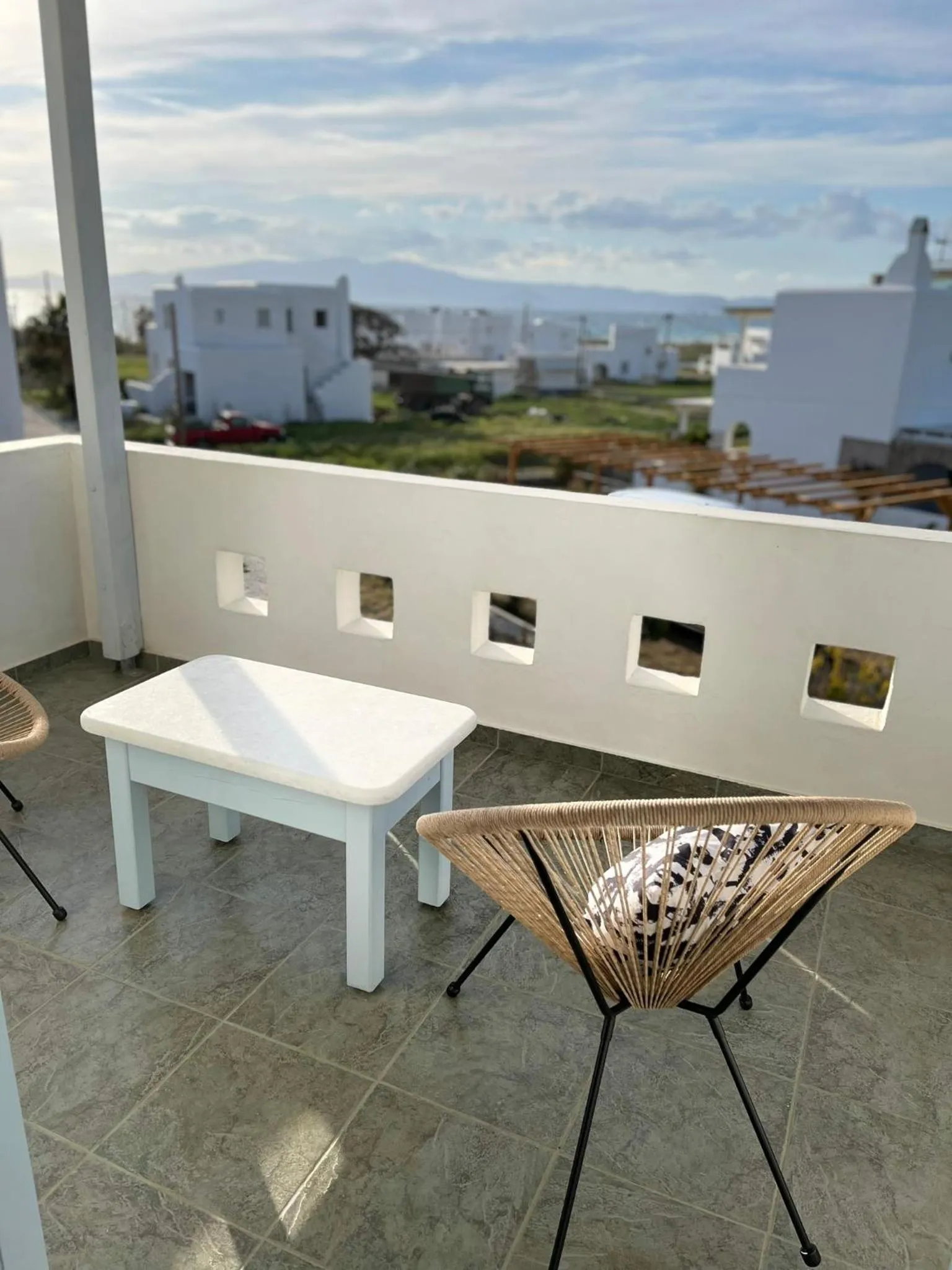 Balcony/Terrace in VILLAGE LIANA MAROULI KASTRAKI