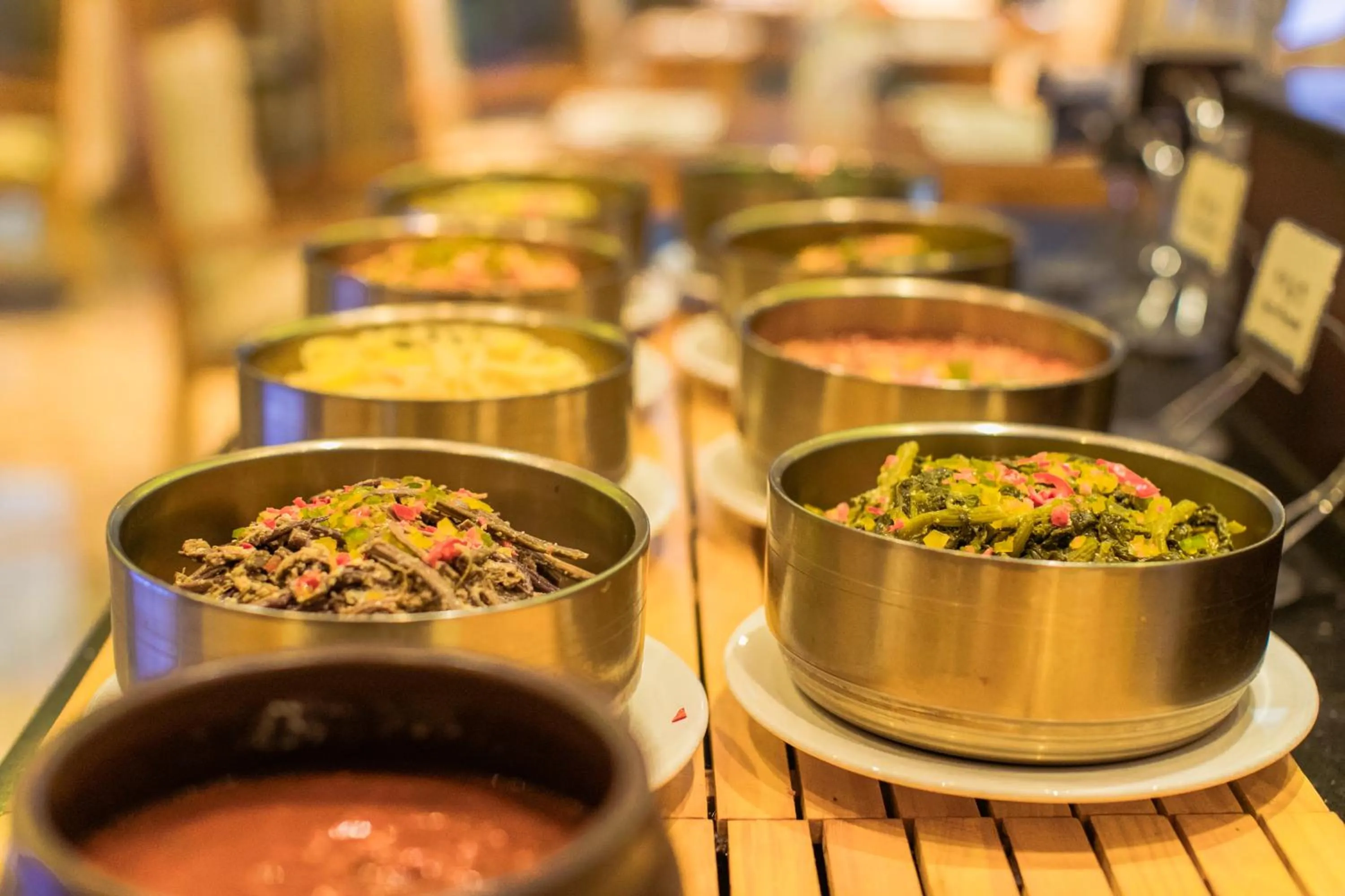 Buffet breakfast in Songdo Central Park Hotel