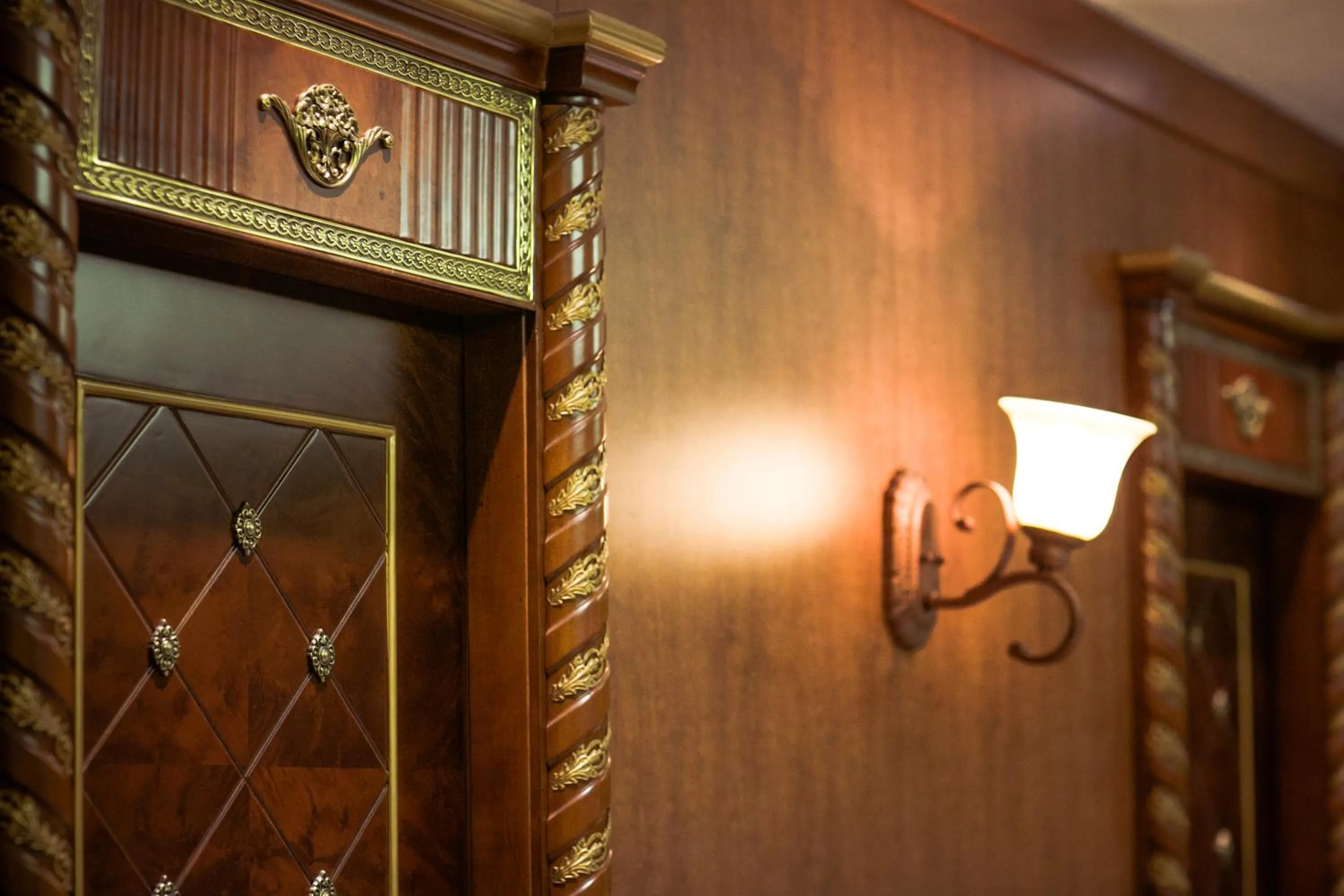 Decorative detail in Songdo Central Park Hotel