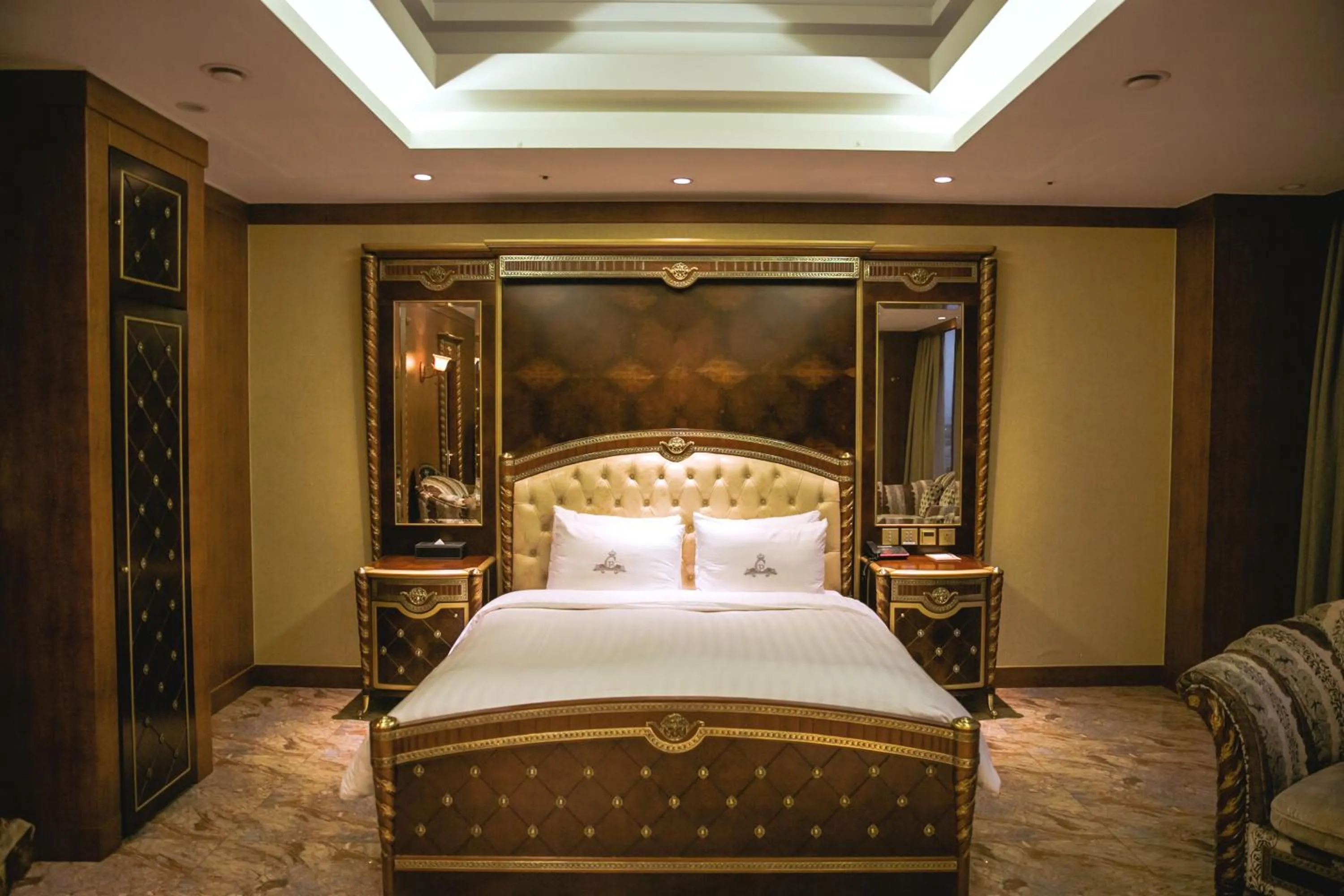 Bed in Songdo Central Park Hotel