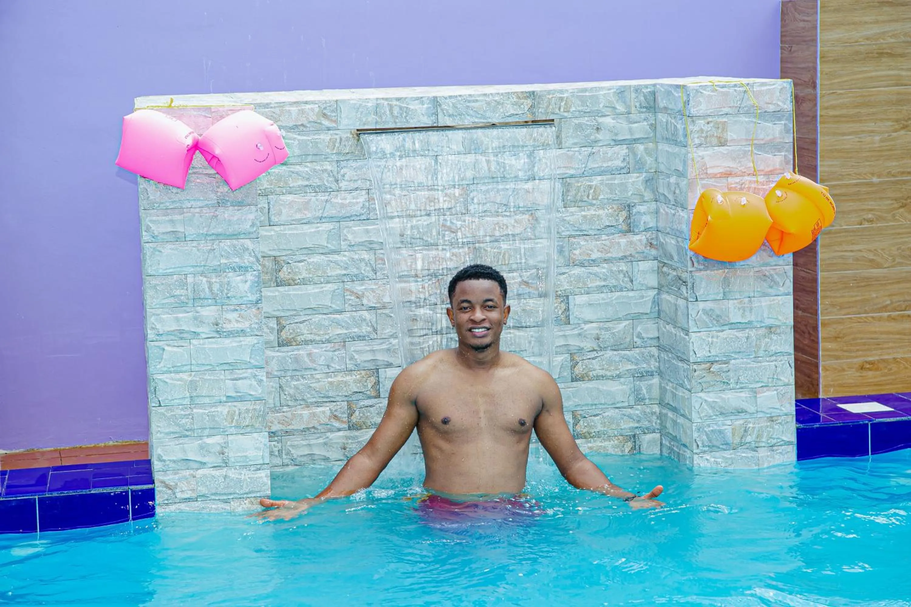 Swimming pool in ANINY HOTEL