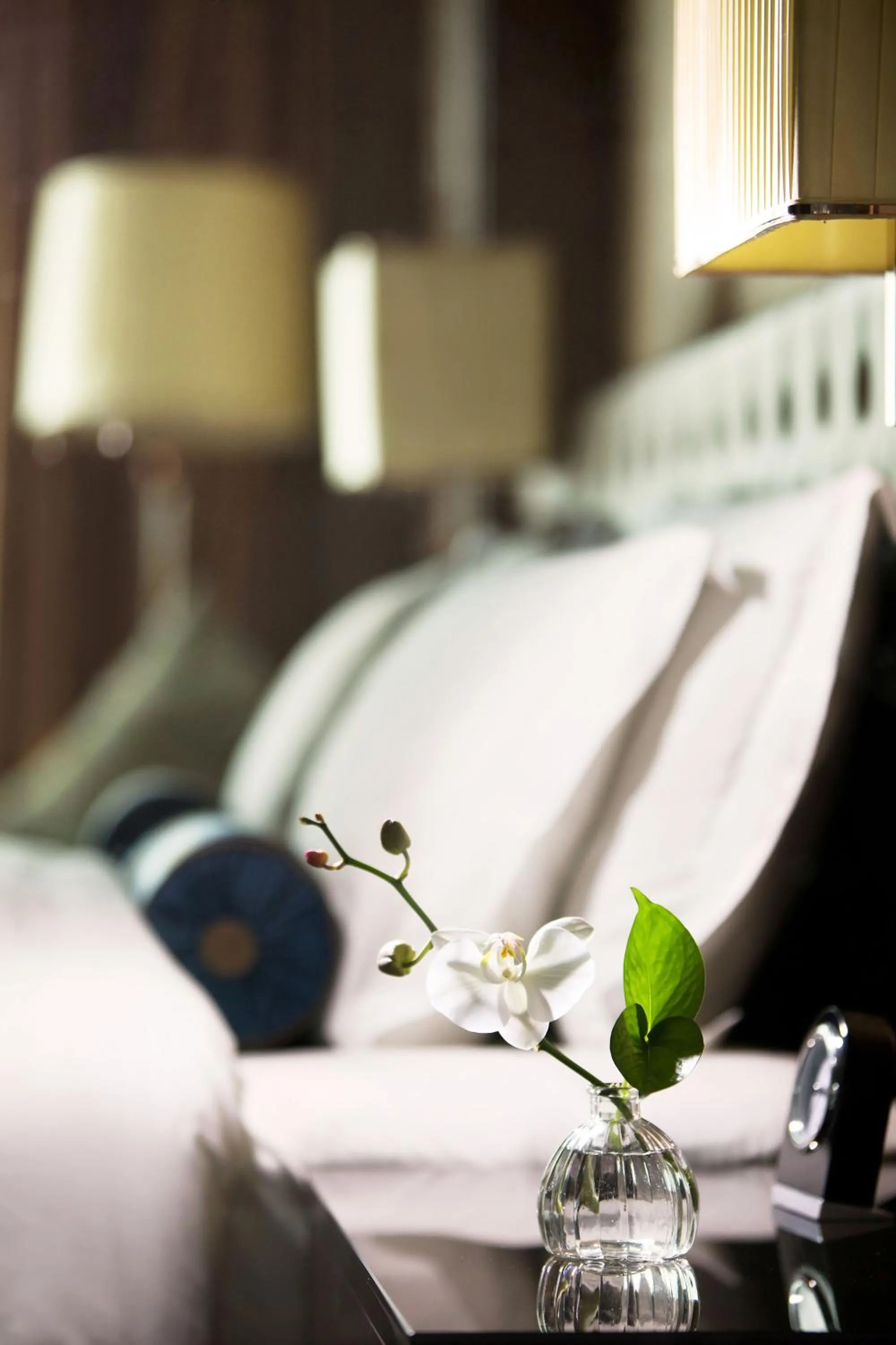 Decorative detail, Bed in Minyoun Chengdu Kehua Hotel – Member of Preferred Hotels & Resorts