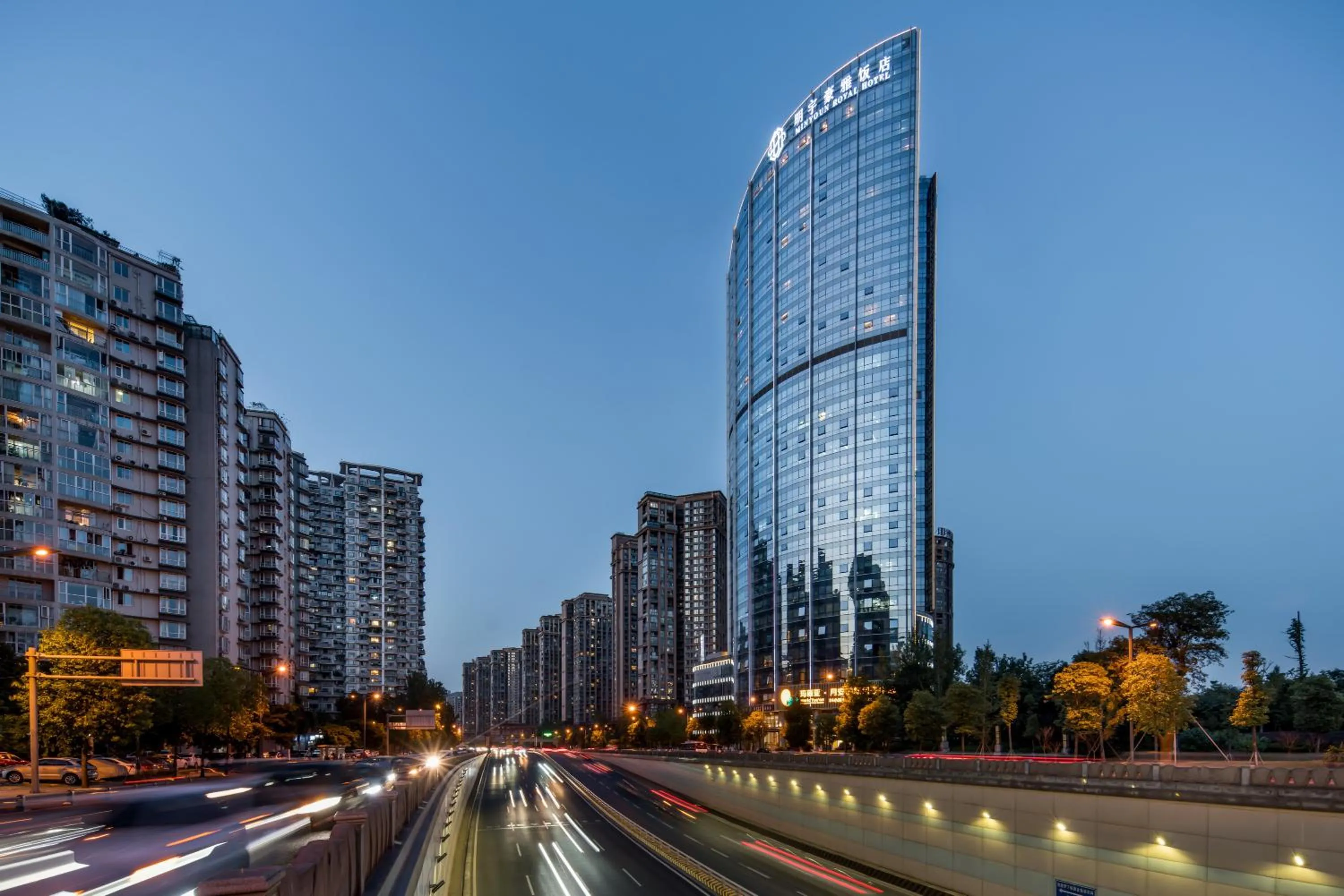 Property building in Minyoun Chengdu Kehua Hotel – Member of Preferred Hotels & Resorts