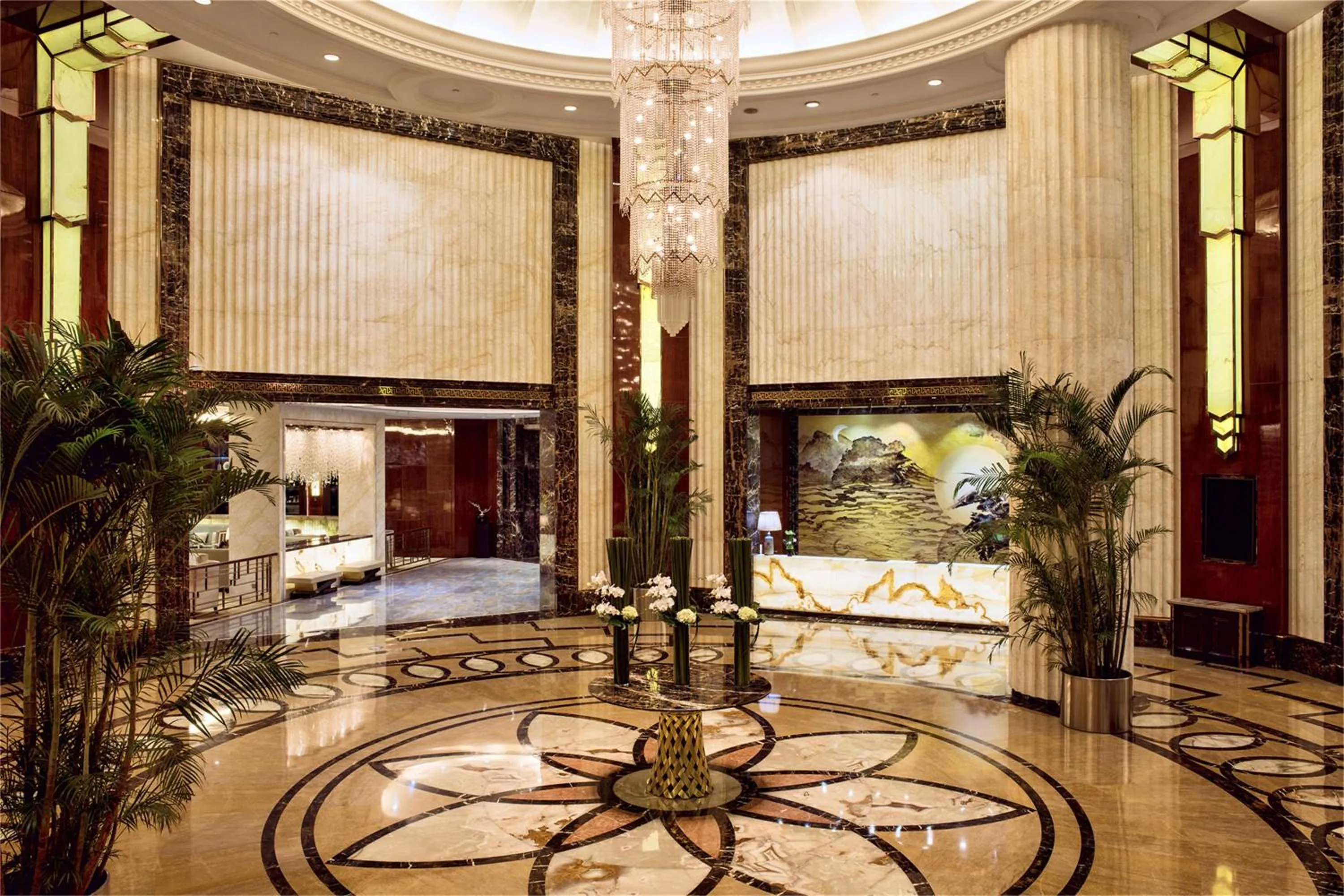 Lobby or reception in Minyoun Chengdu Kehua Hotel – Member of Preferred Hotels & Resorts