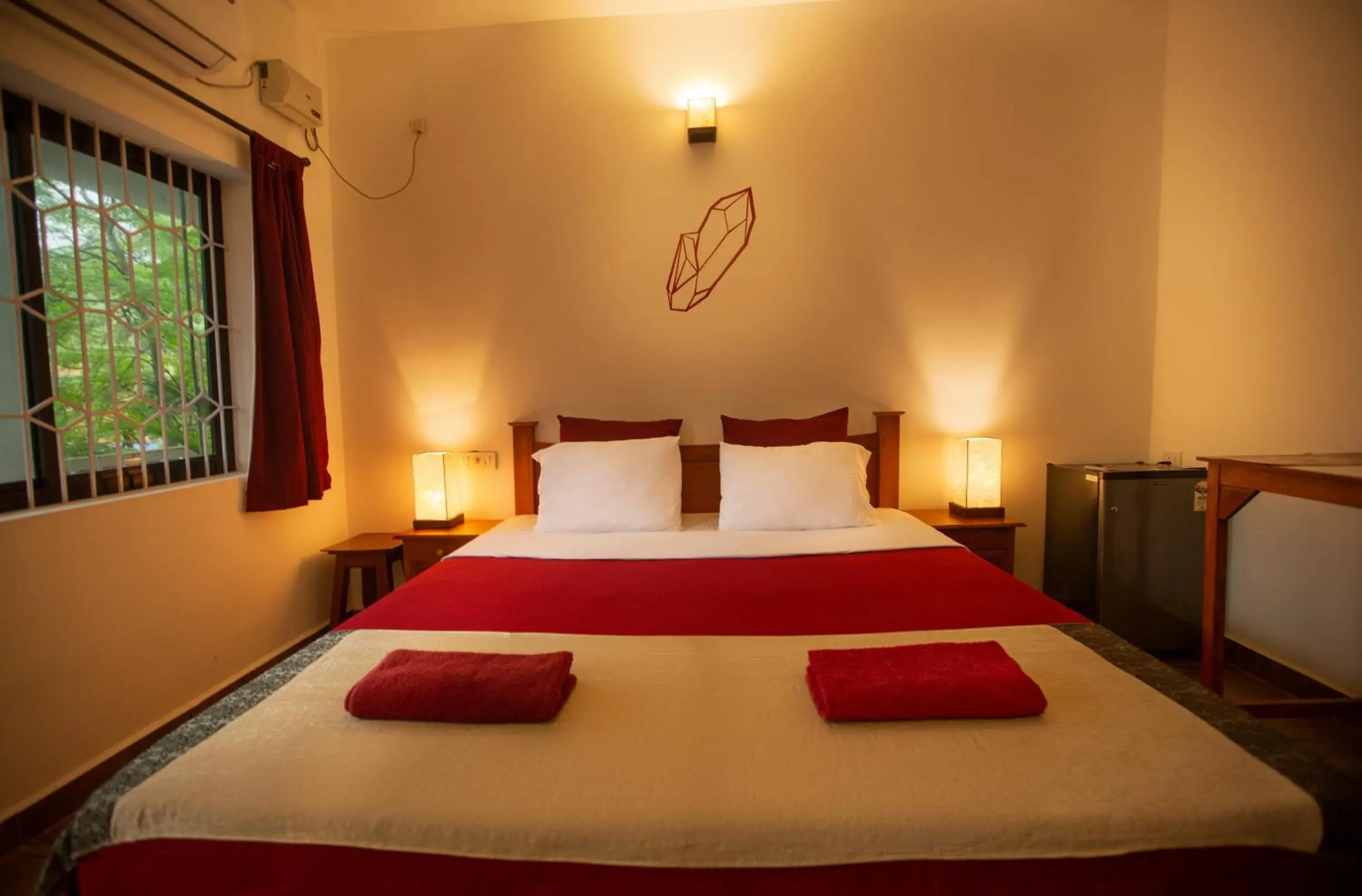 Deluxe King Room in Crystall Goa Palolem Deluxe King Room in Crystall Goa Palolem