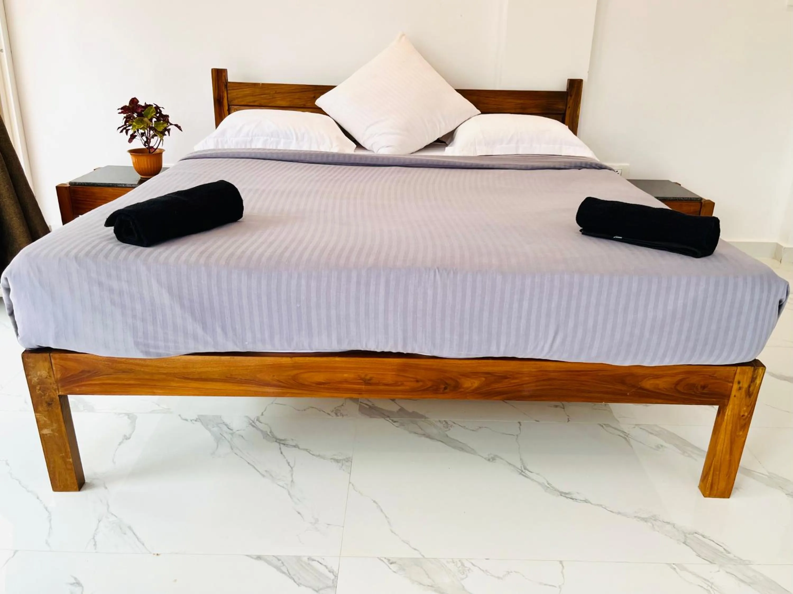 Bed in Crystall Goa Palolem