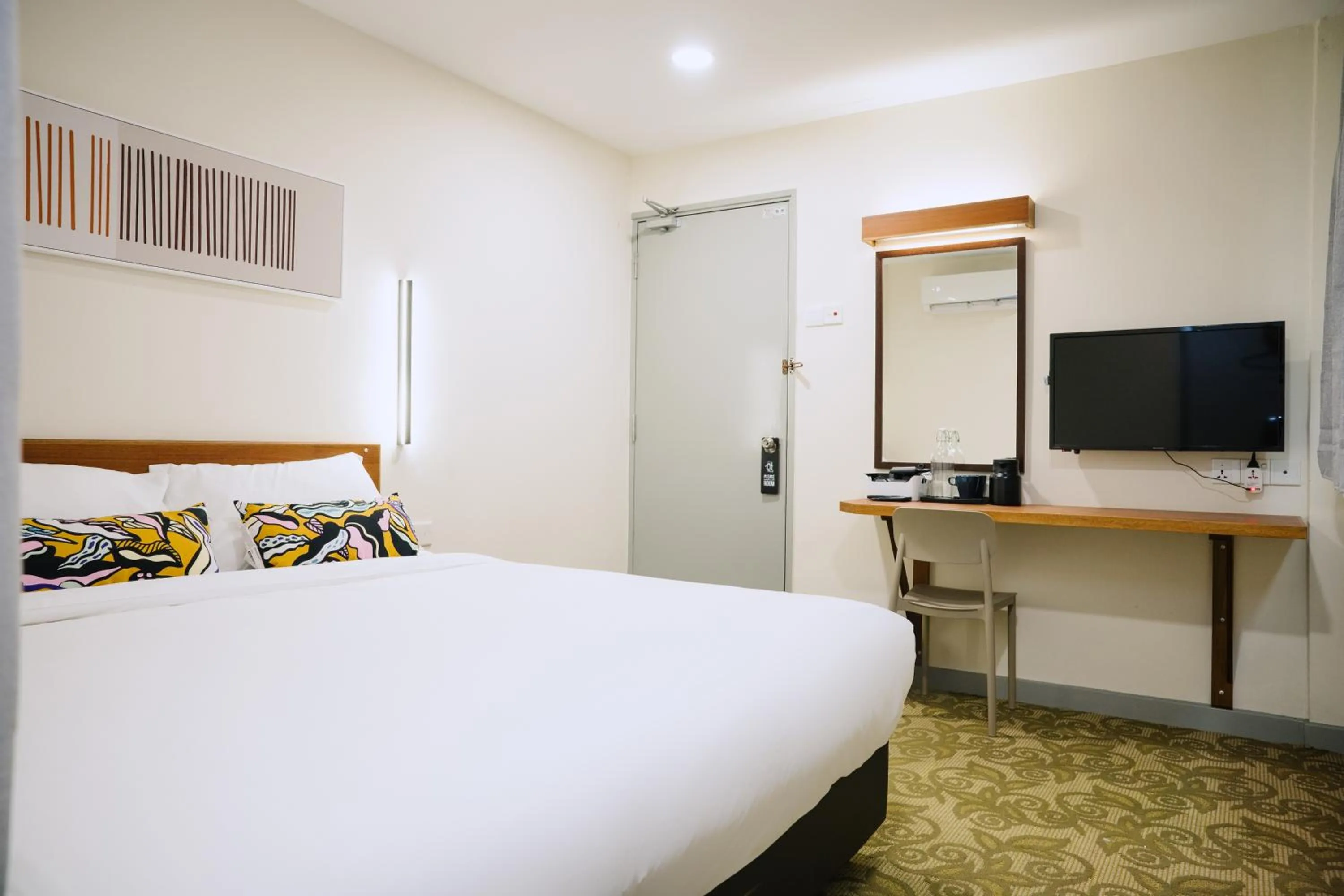 Bedroom, Bed in The Concept Hotel KL- TBS