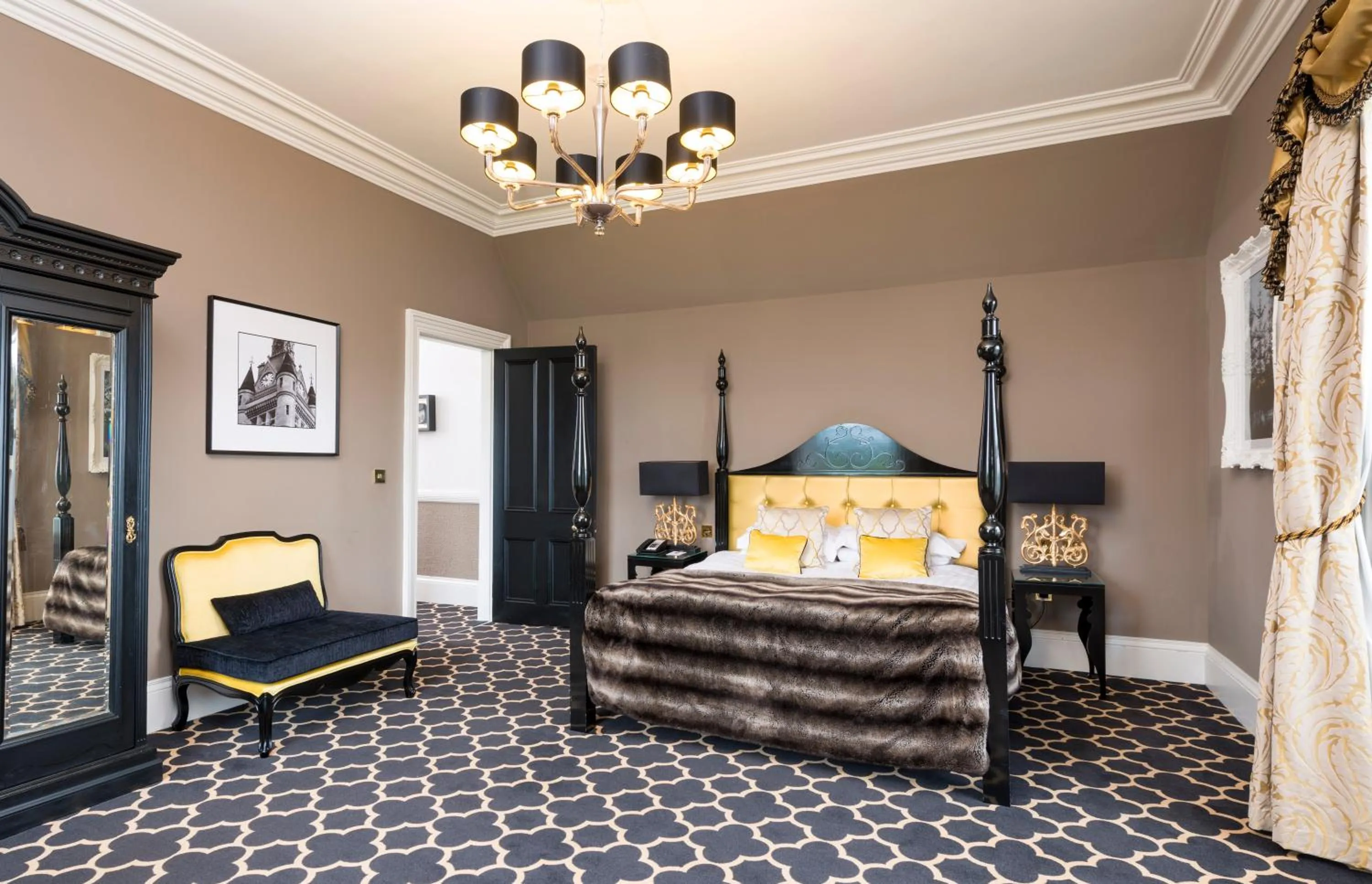 Photo of the whole room, Bed in Ardoe House Hotel & Spa