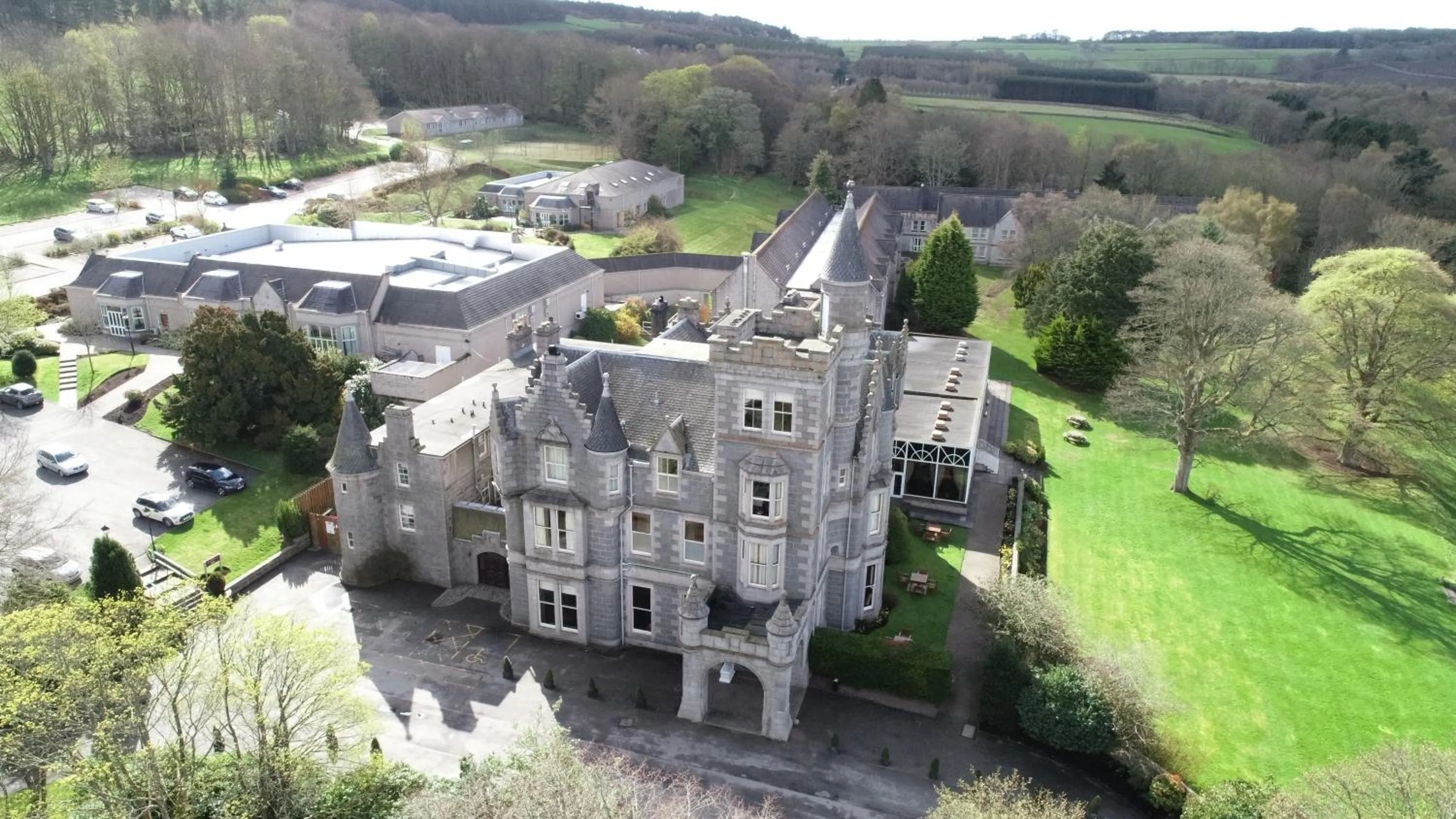 Bird's eye view in Ardoe House Hotel & Spa