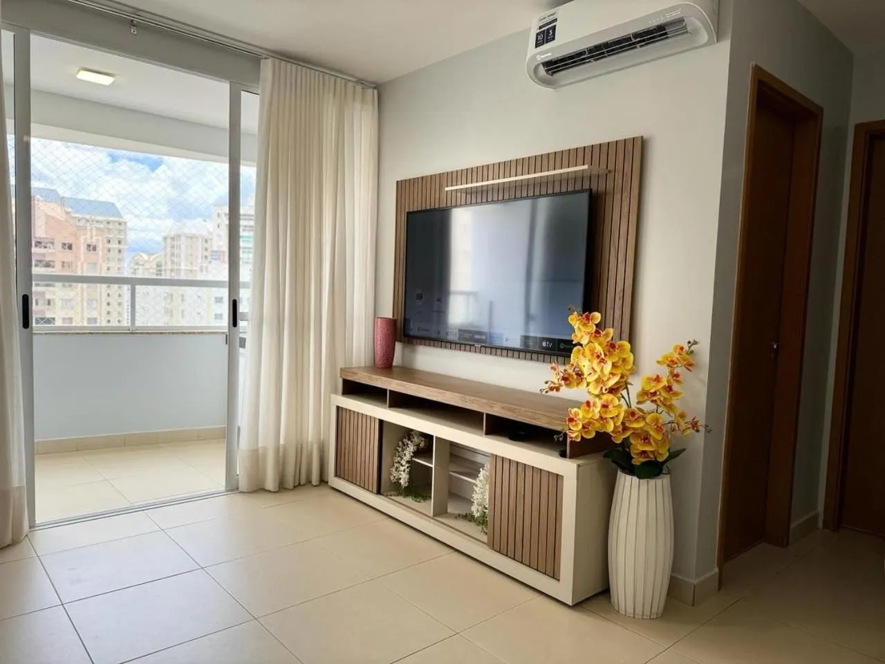 Living room in Seu Refúgio Perfeito no alto do Bueno