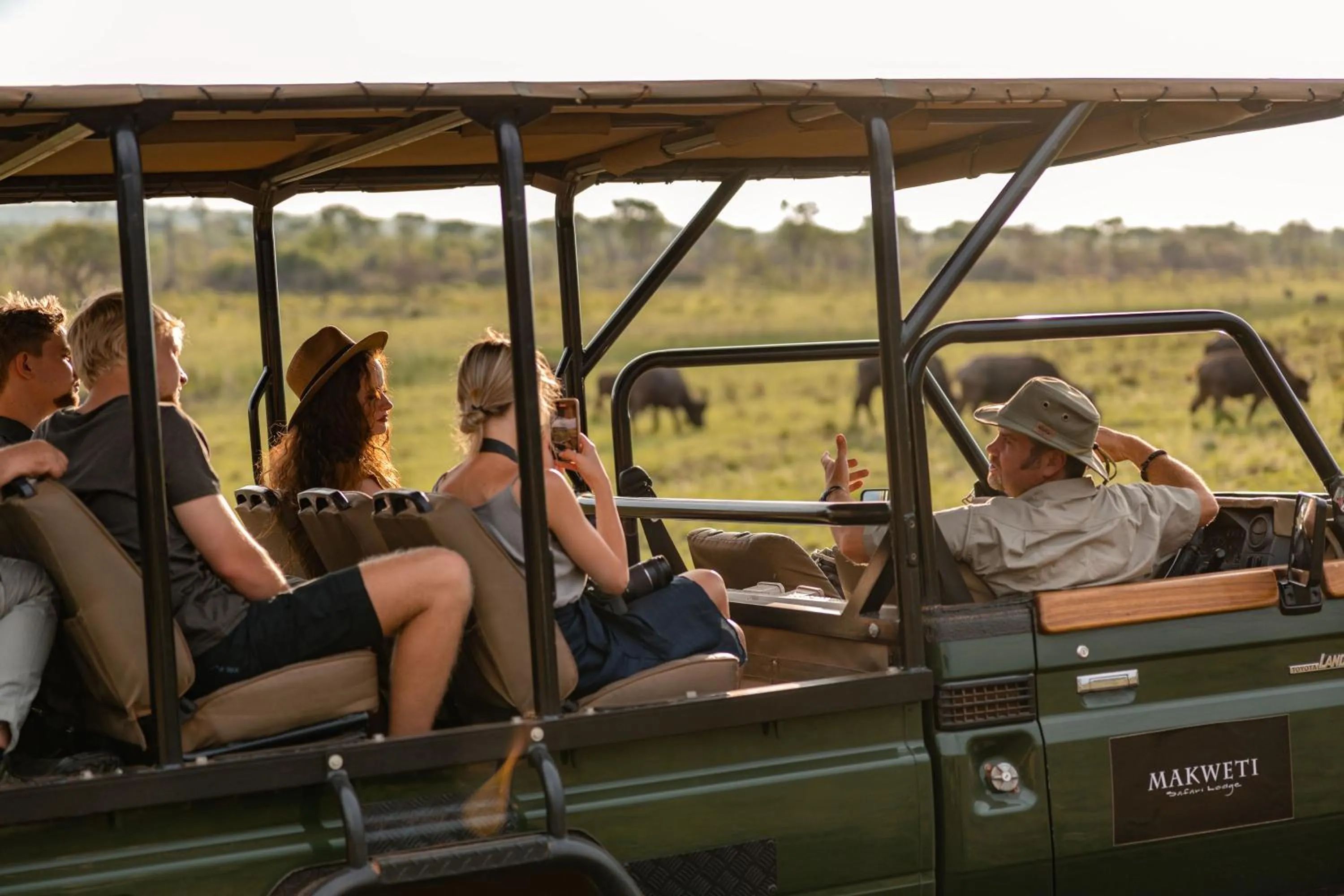 Natural landscape in Makweti Safari Lodge