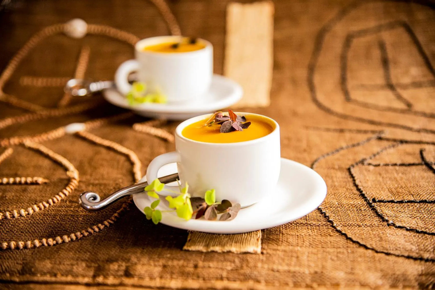 Food close-up in Makweti Safari Lodge