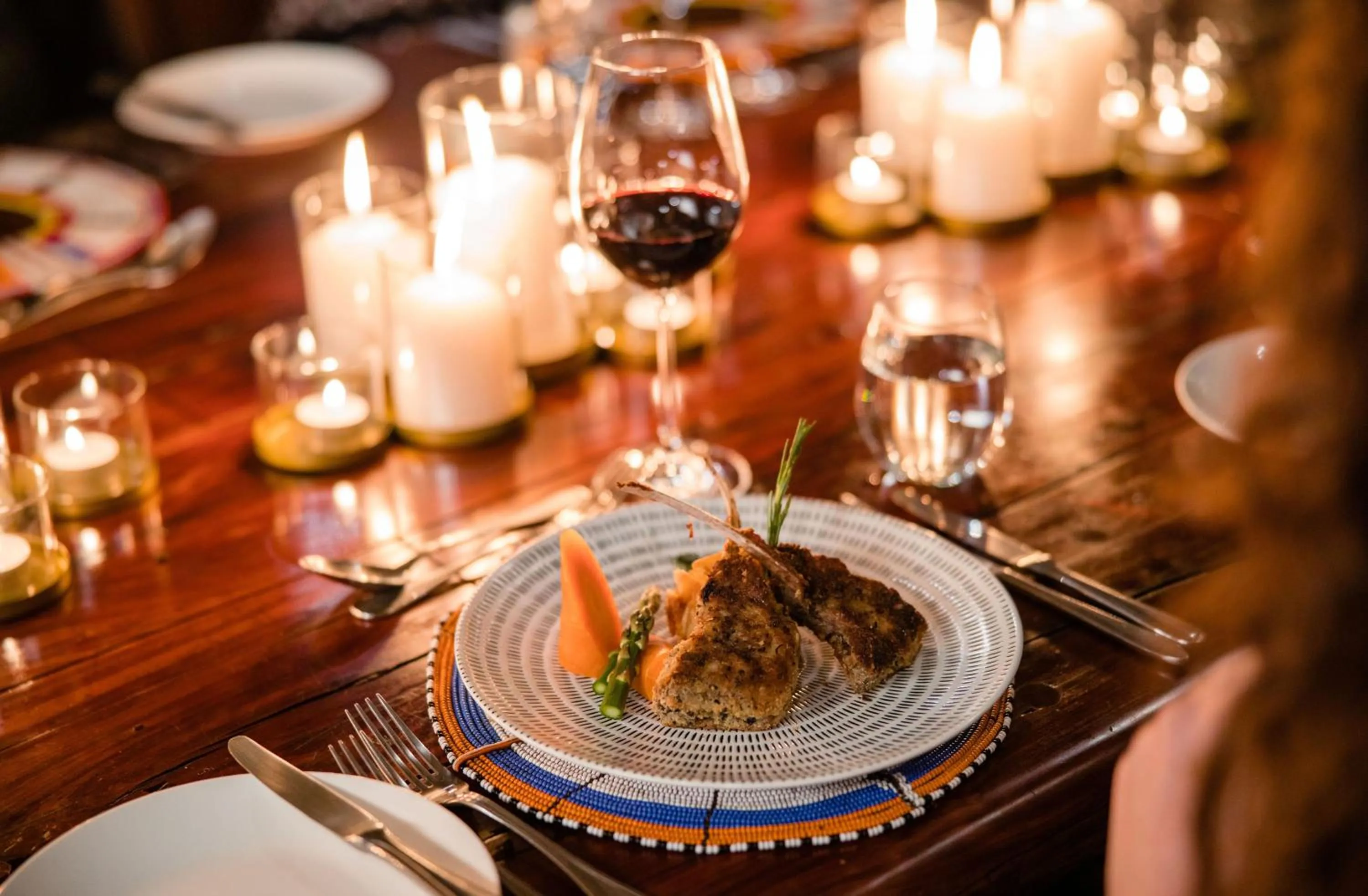 Restaurant/places to eat in Makweti Safari Lodge