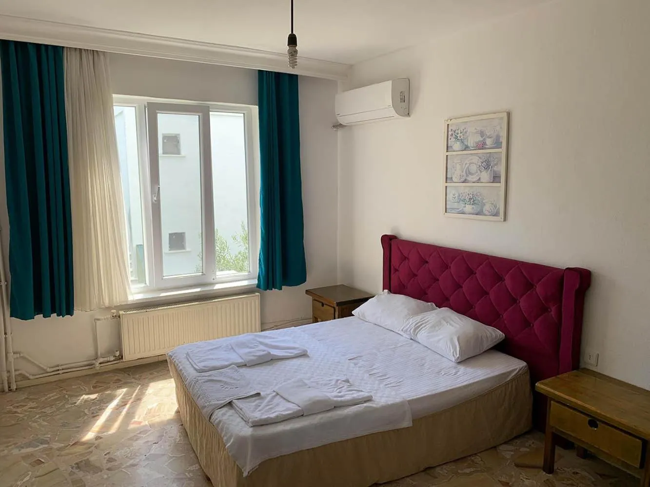 Bed in Club Afrodit Tatil Köyü