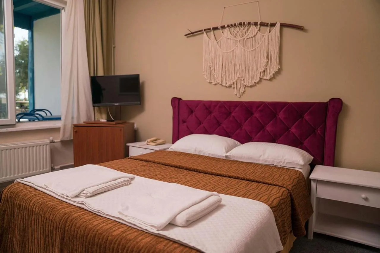 Bed in Club Afrodit Tatil Köyü