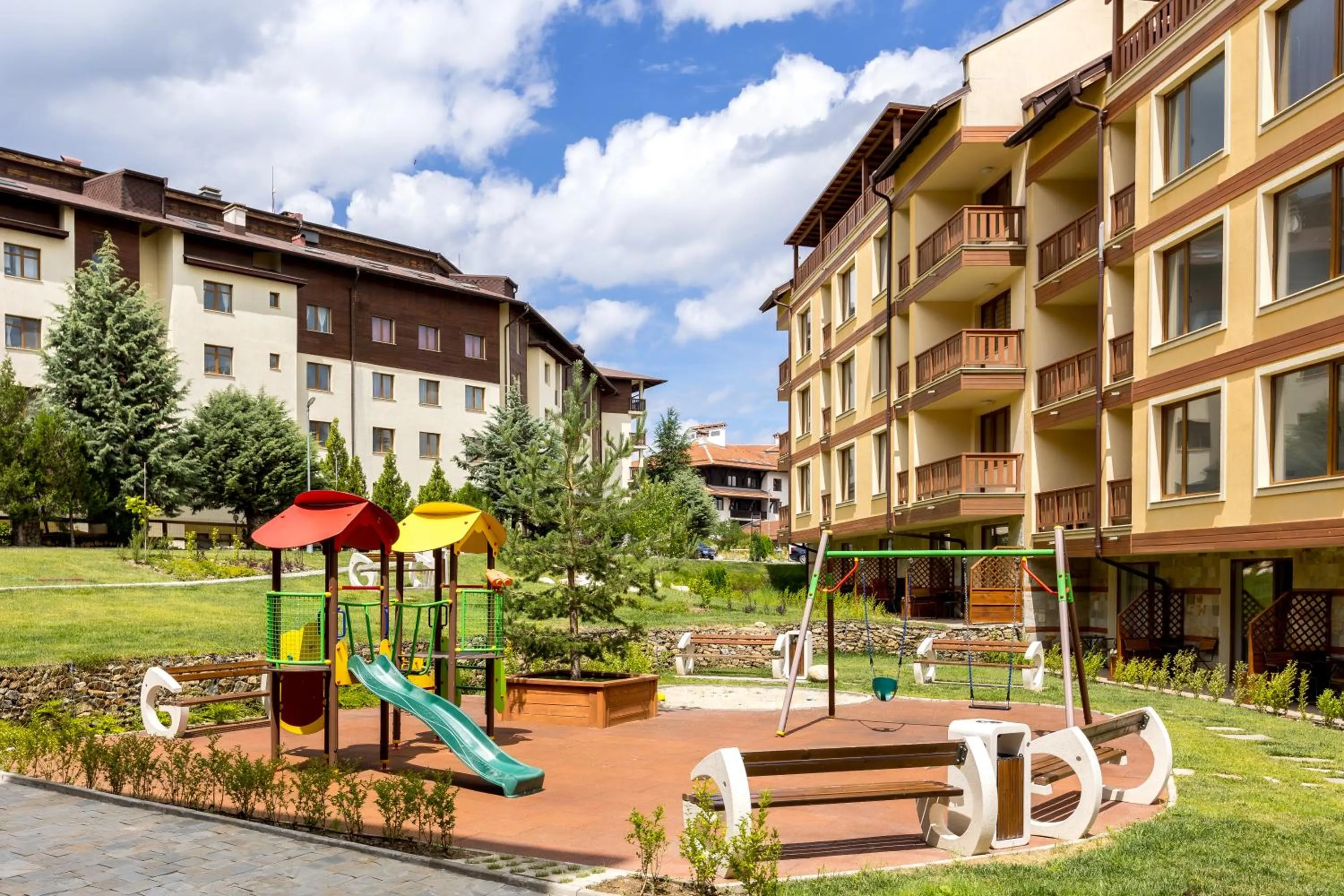 Spring in Pirin Sense Apartment Complex