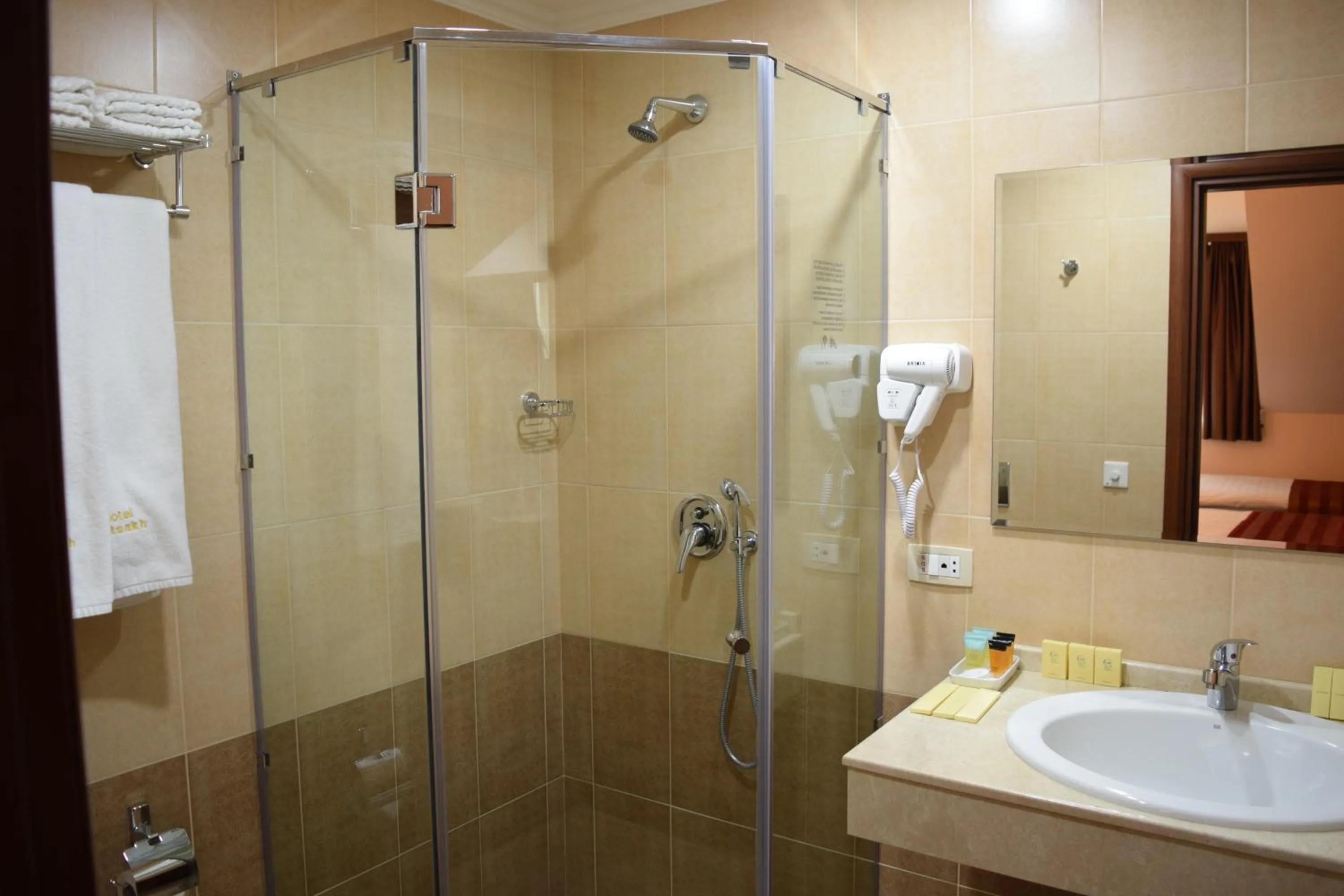 Shower in Artsakh Hotel