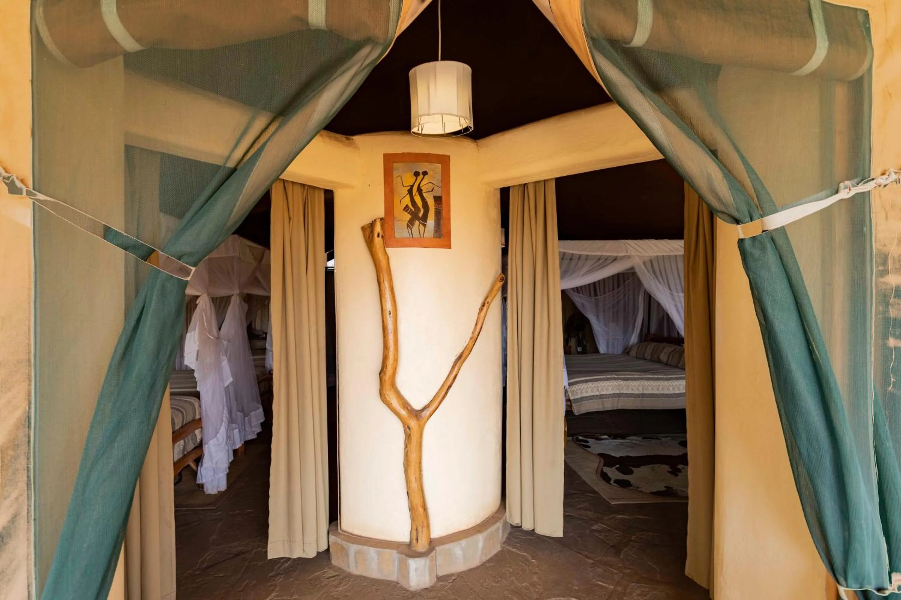 Bedroom, Bed in Kibo Safari Camp