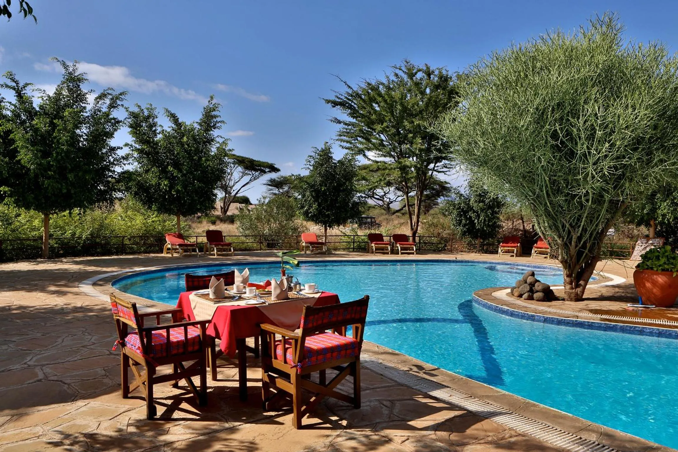 Restaurant/places to eat in Kibo Safari Camp