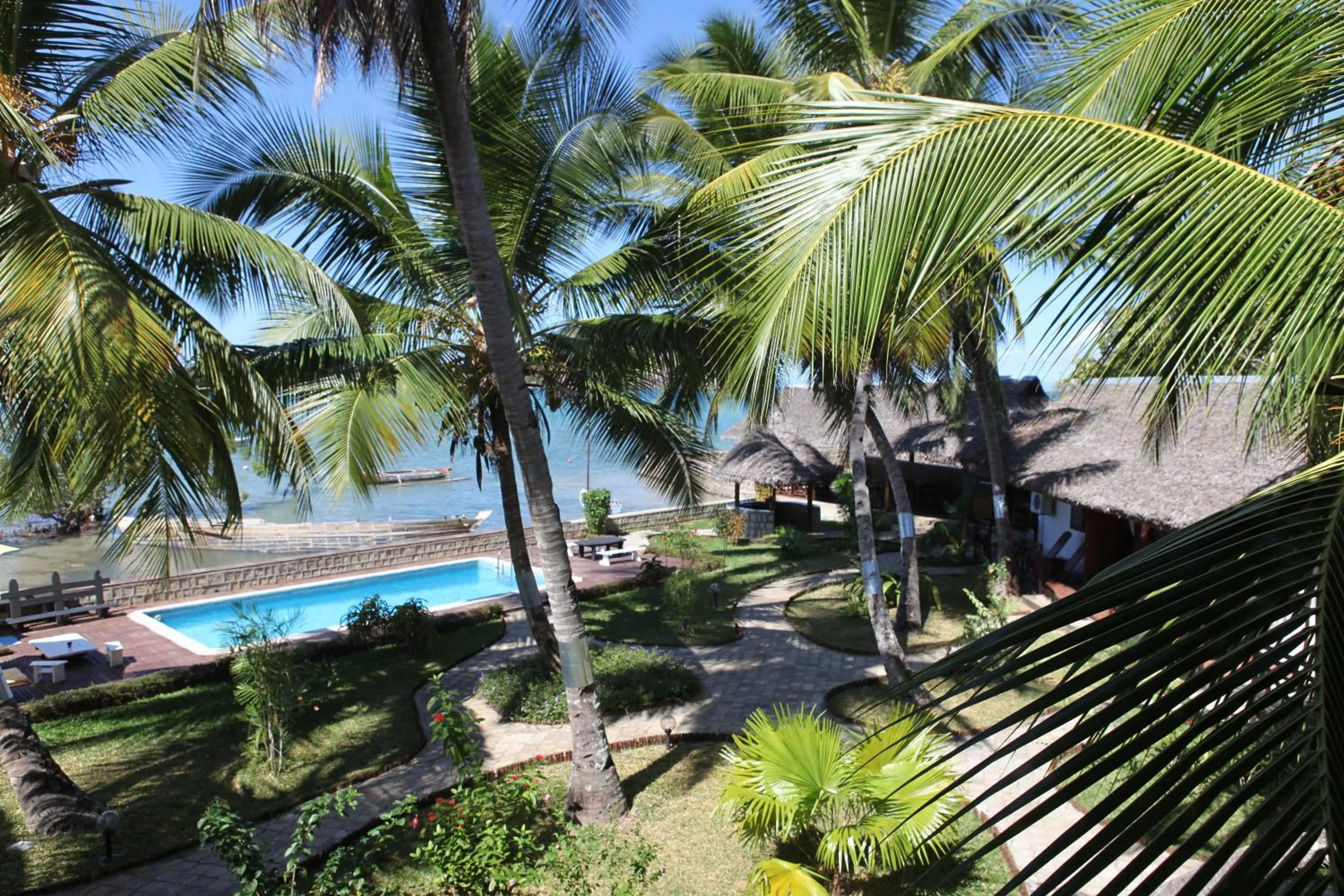 Bird's eye view in Ylang hôtel
