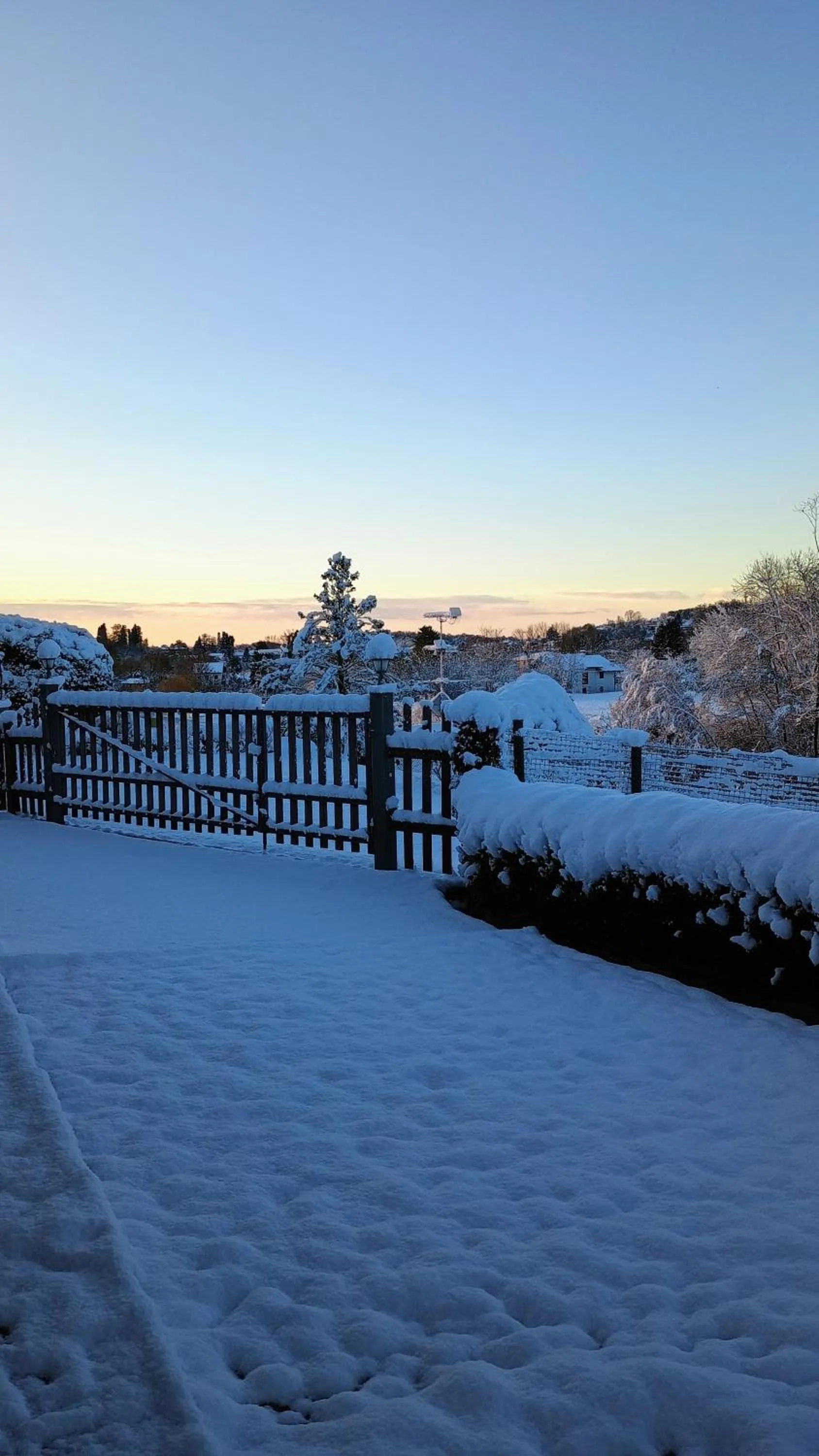 Inner courtyard view in B&B La Quiete