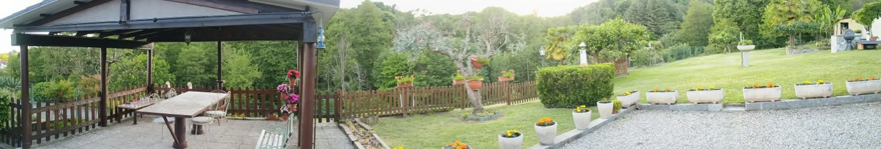 Garden in B&B La Quiete