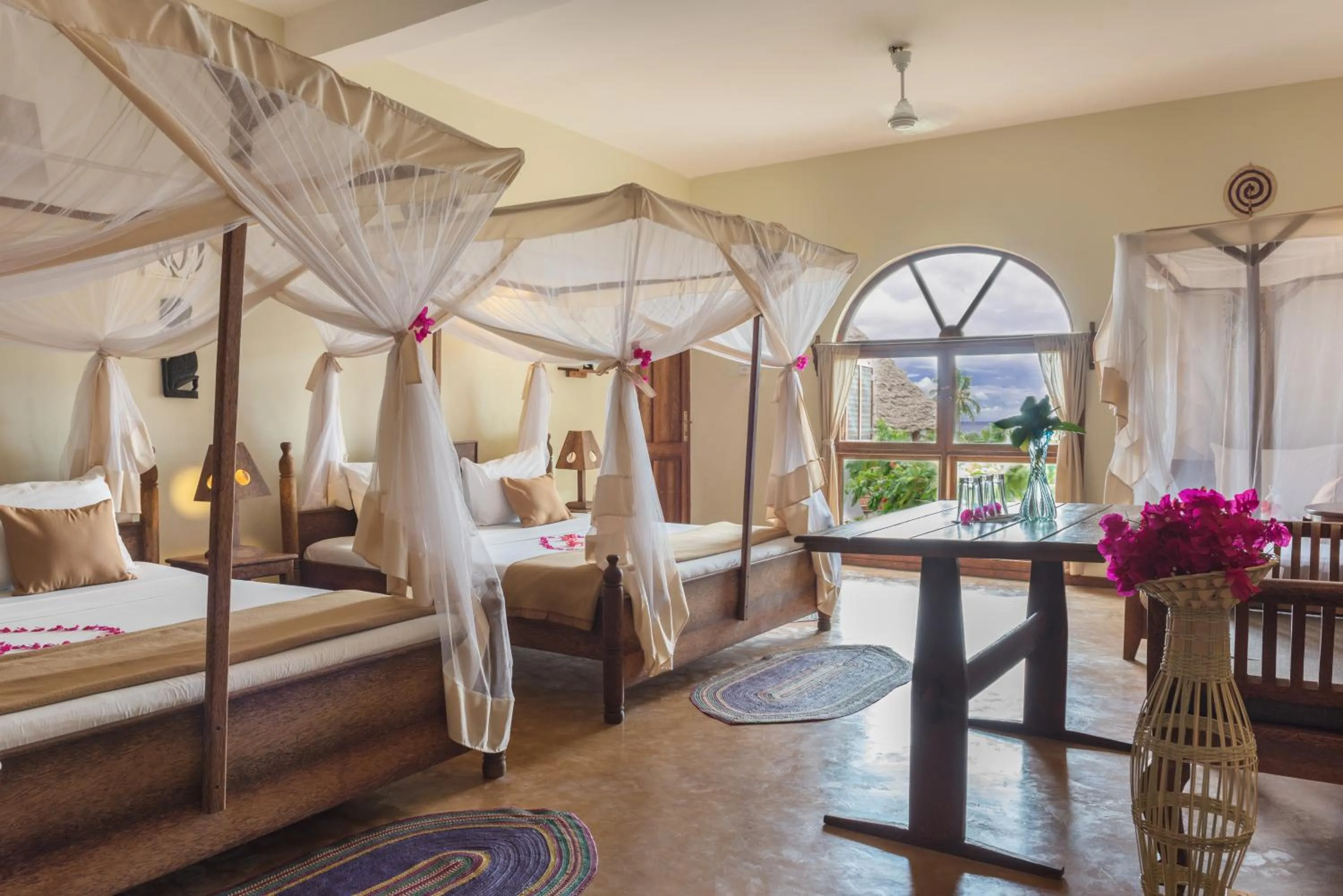 Family in Zan View Hotel