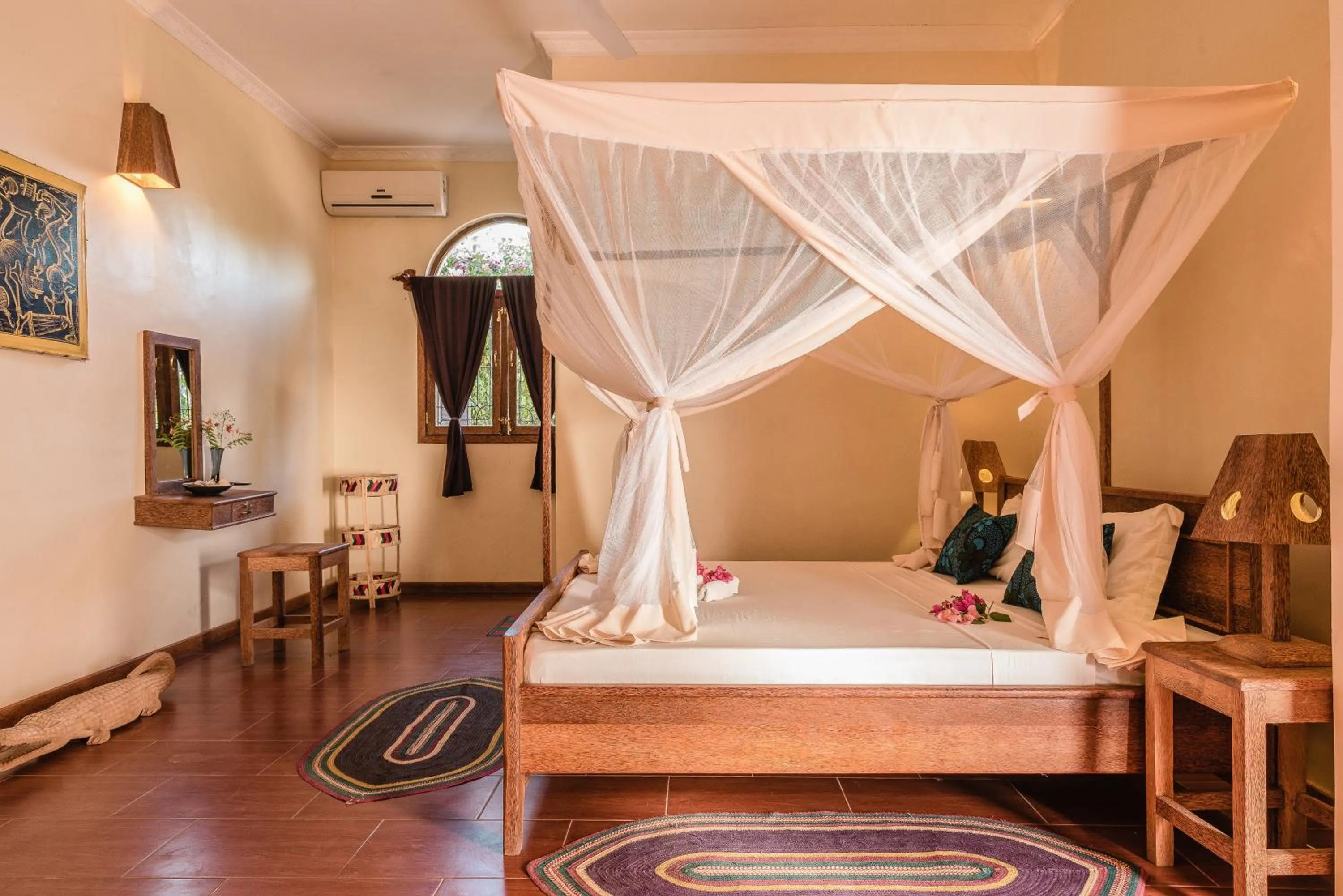 Bed in Zan View Hotel