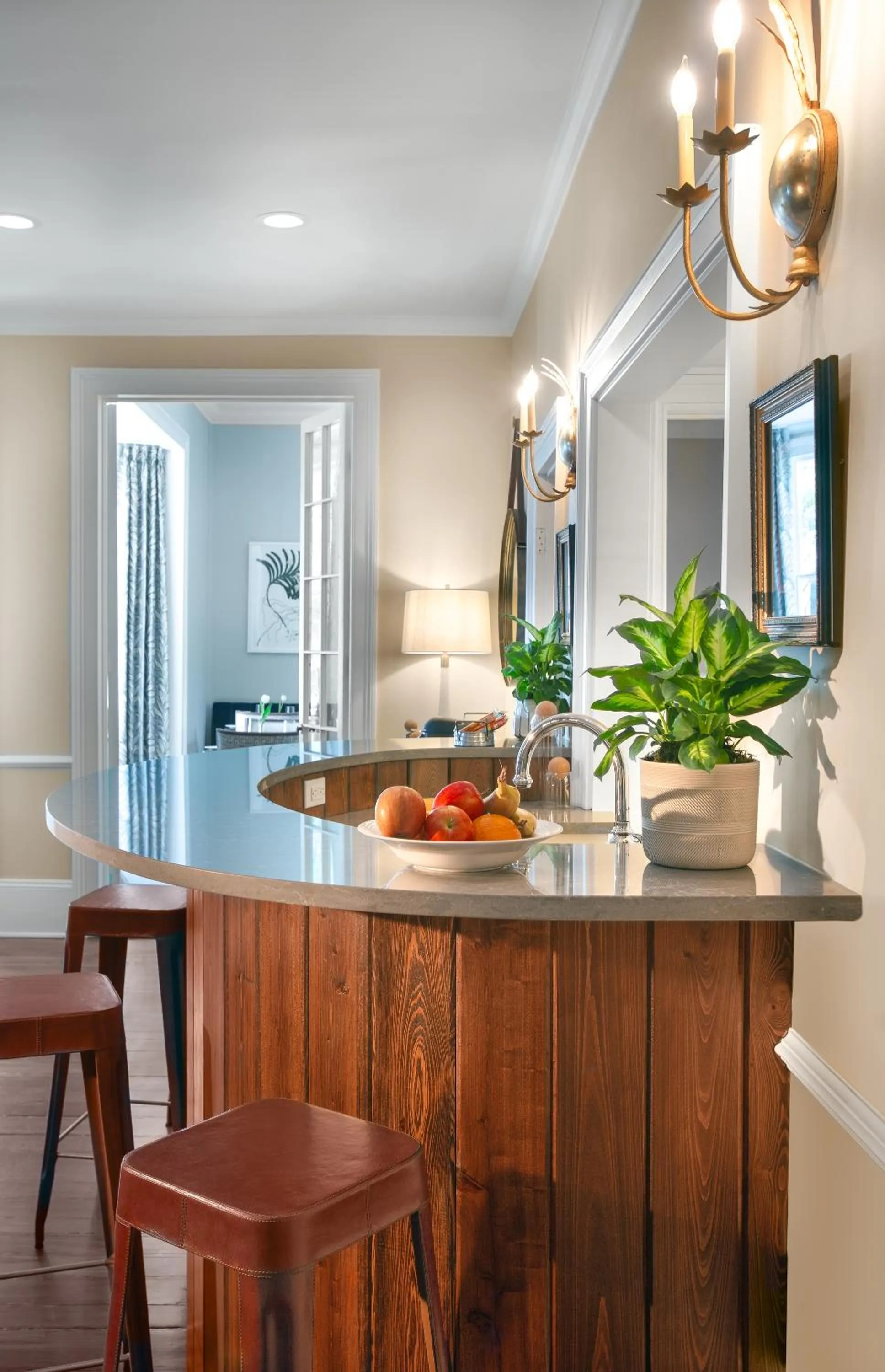 Lounge or bar in Cuthbert House