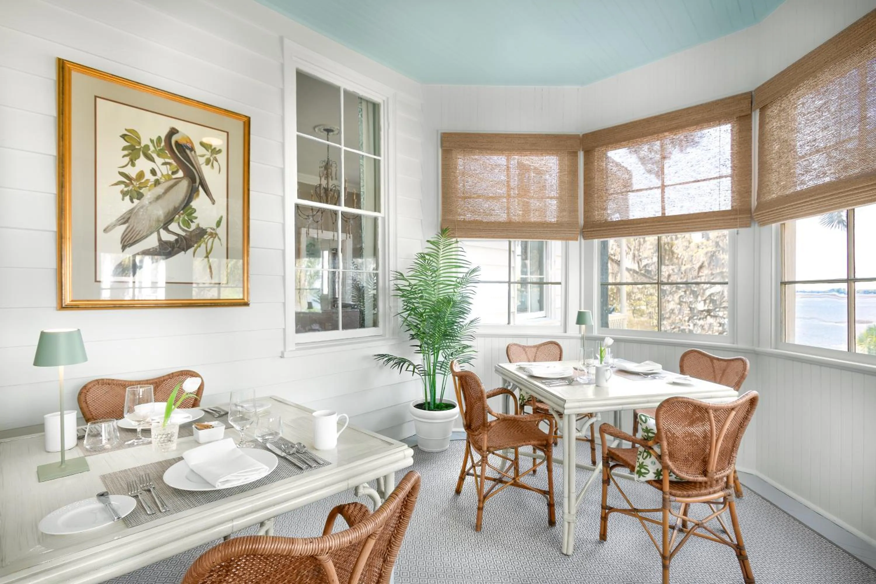 Dining area in Cuthbert House