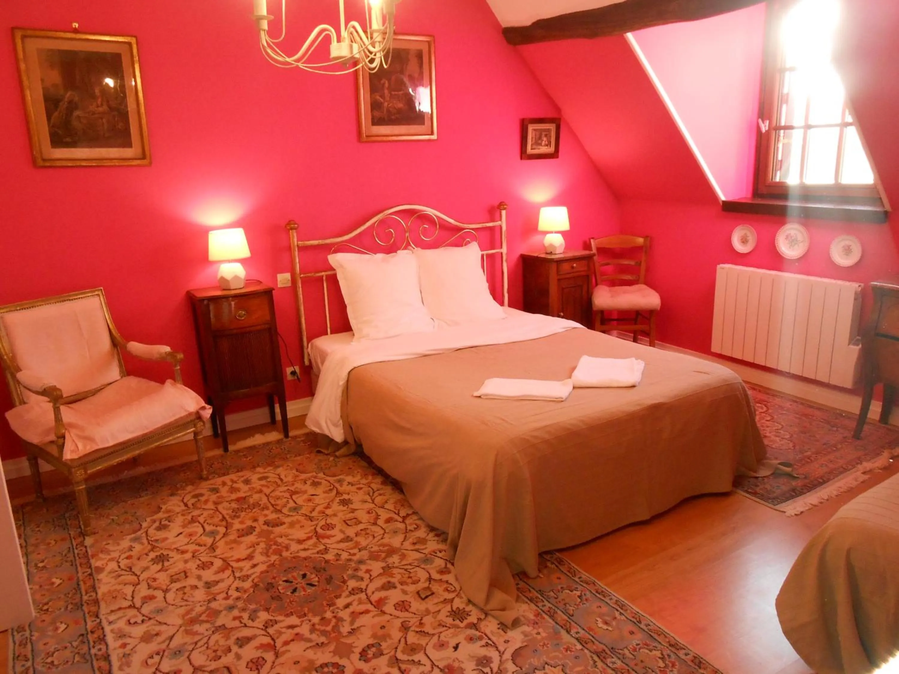 Photo of the whole room, Bed in B&B La Ferme des Bordes