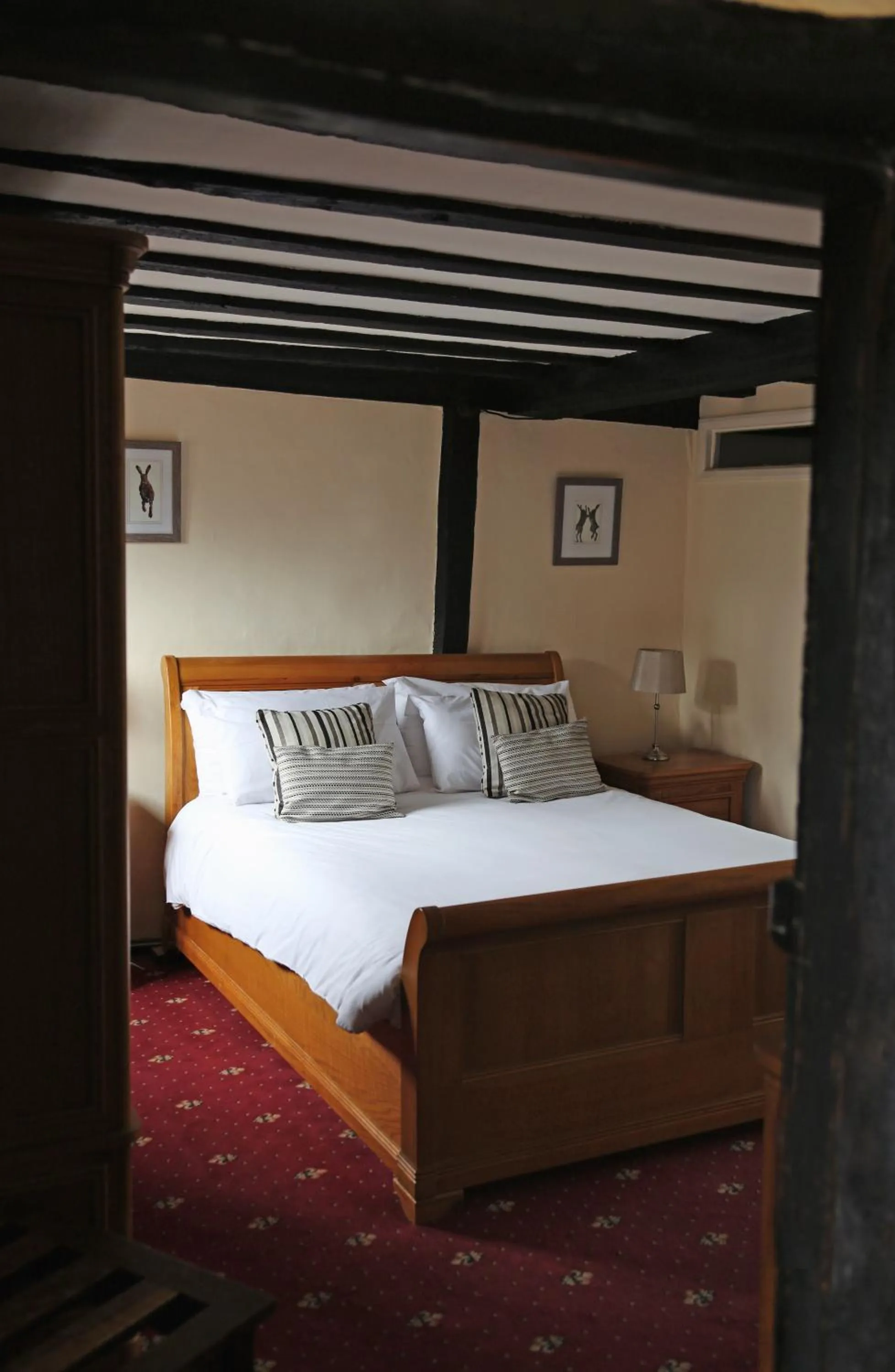 Bed in The Brickwall Hotel