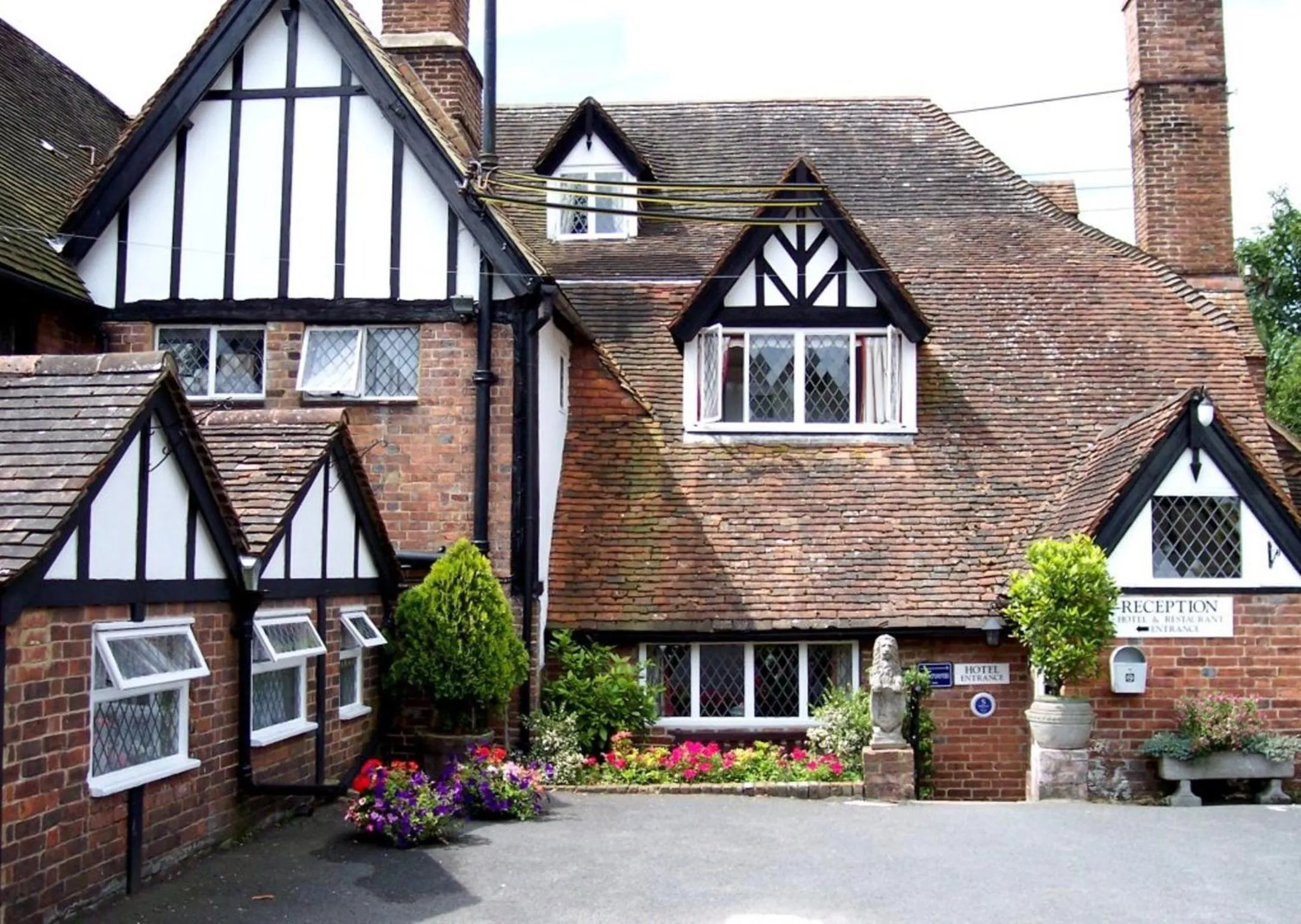 Property building in The Brickwall Hotel