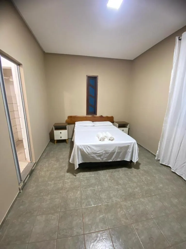 Bed in Pousada Caminho do Ribeirão