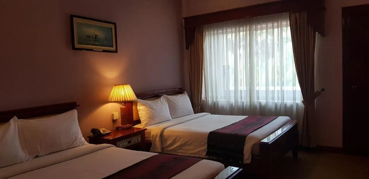 Bed in Ree Mohasambath Hotel & Resort