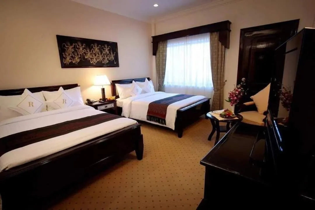 Bed in Ree Mohasambath Hotel & Resort