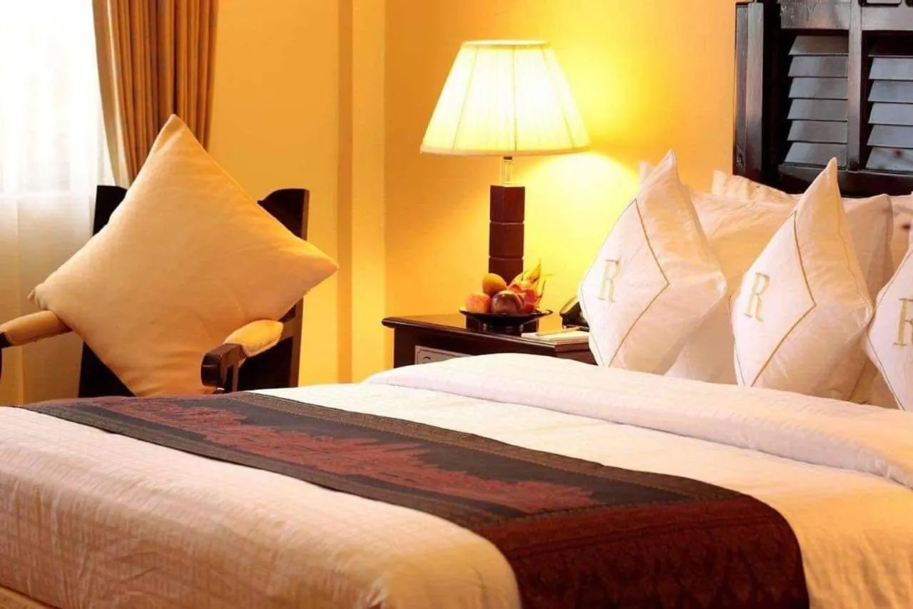 Bed in Ree Mohasambath Hotel & Resort