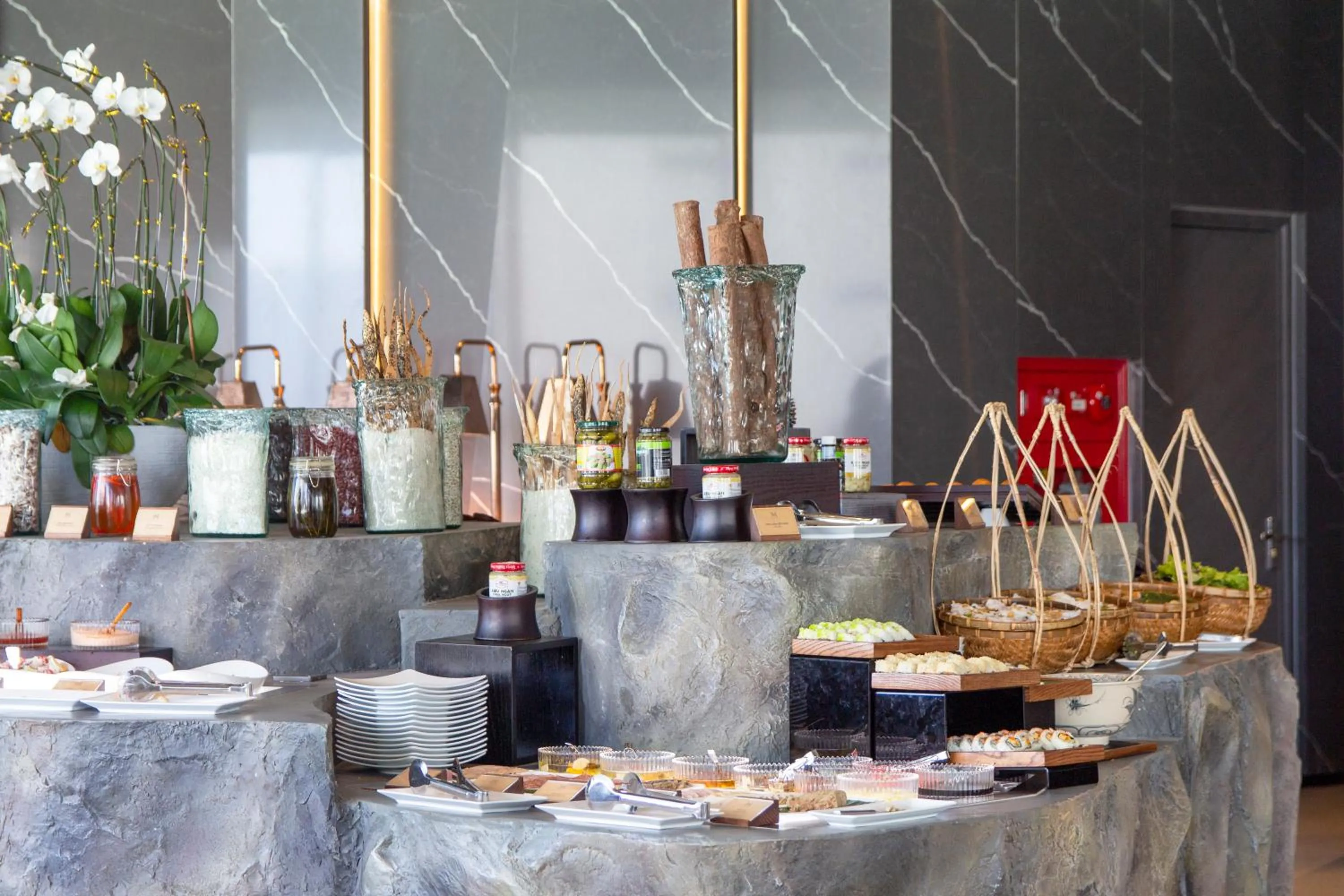 Buffet breakfast in M Hotel Danang