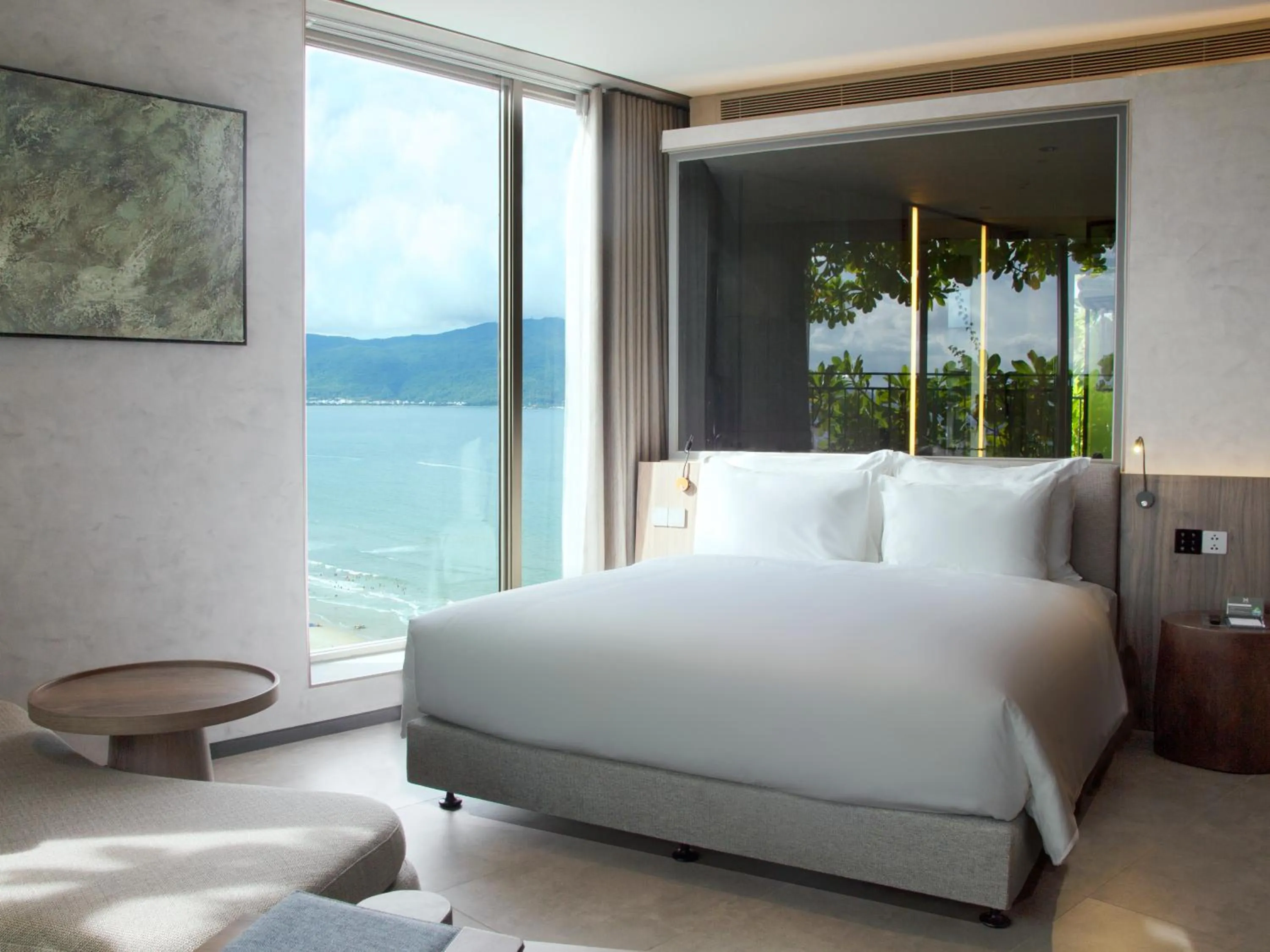 View (from property/room), Bed in M Hotel Danang