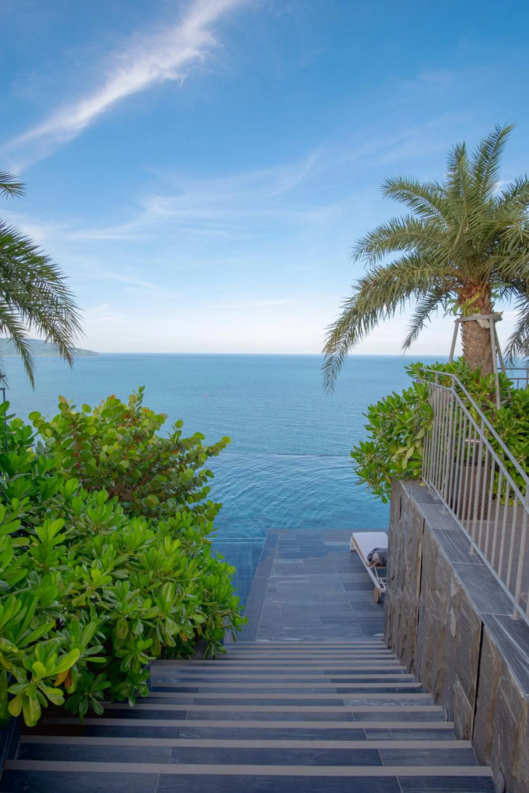 Pool view in M Hotel Danang