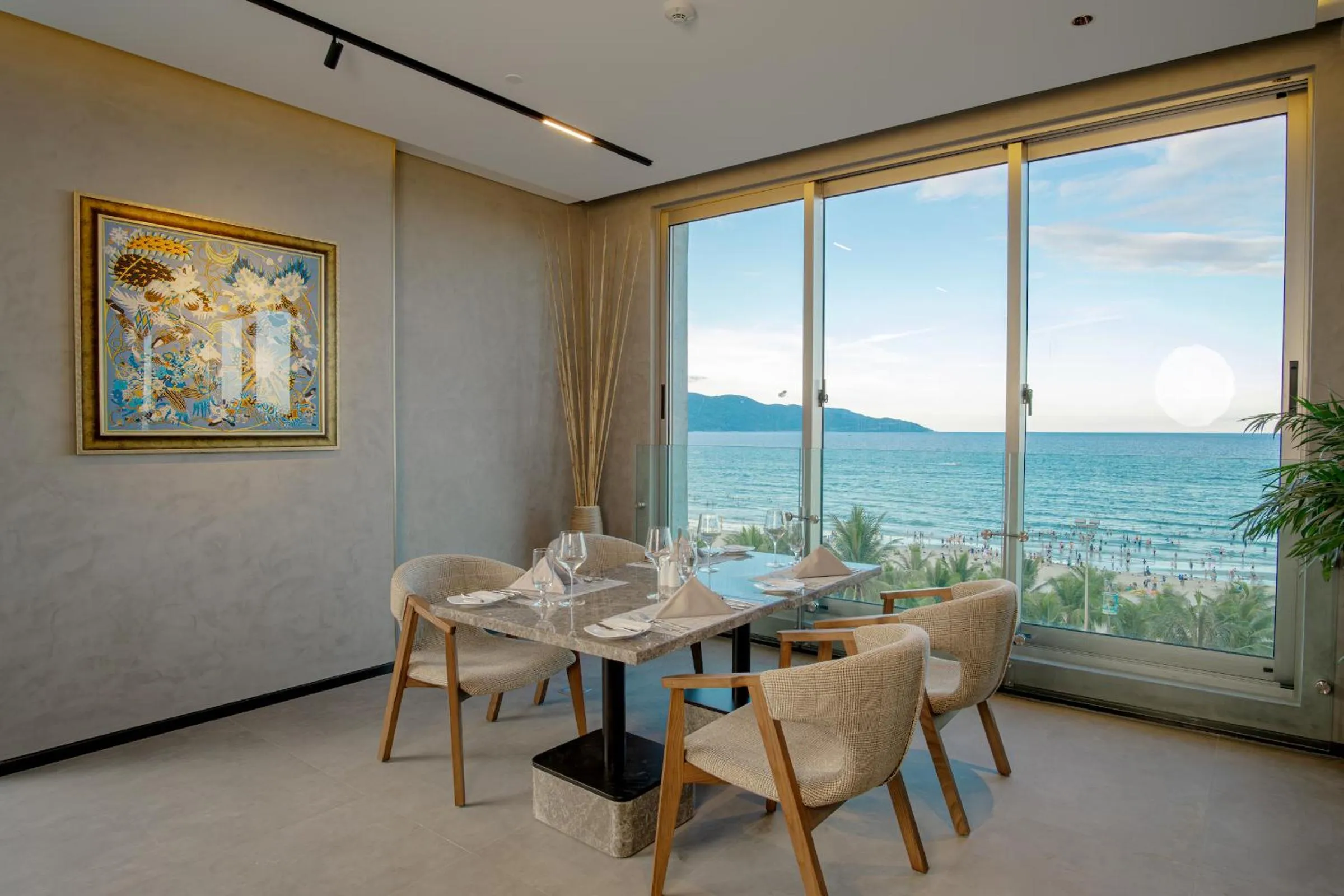 Dining area in M Hotel Danang