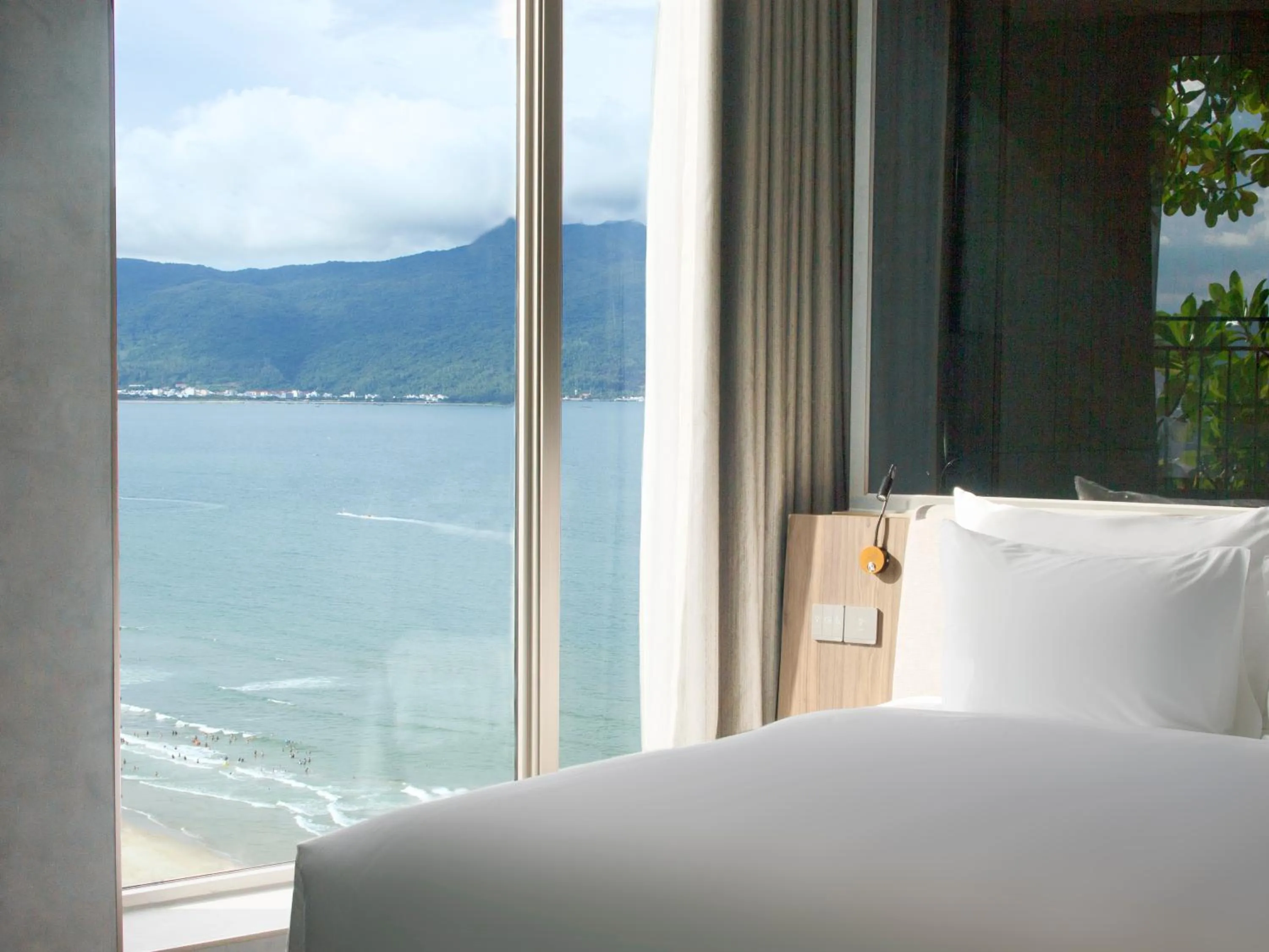 View (from property/room), Bed in M Hotel Danang