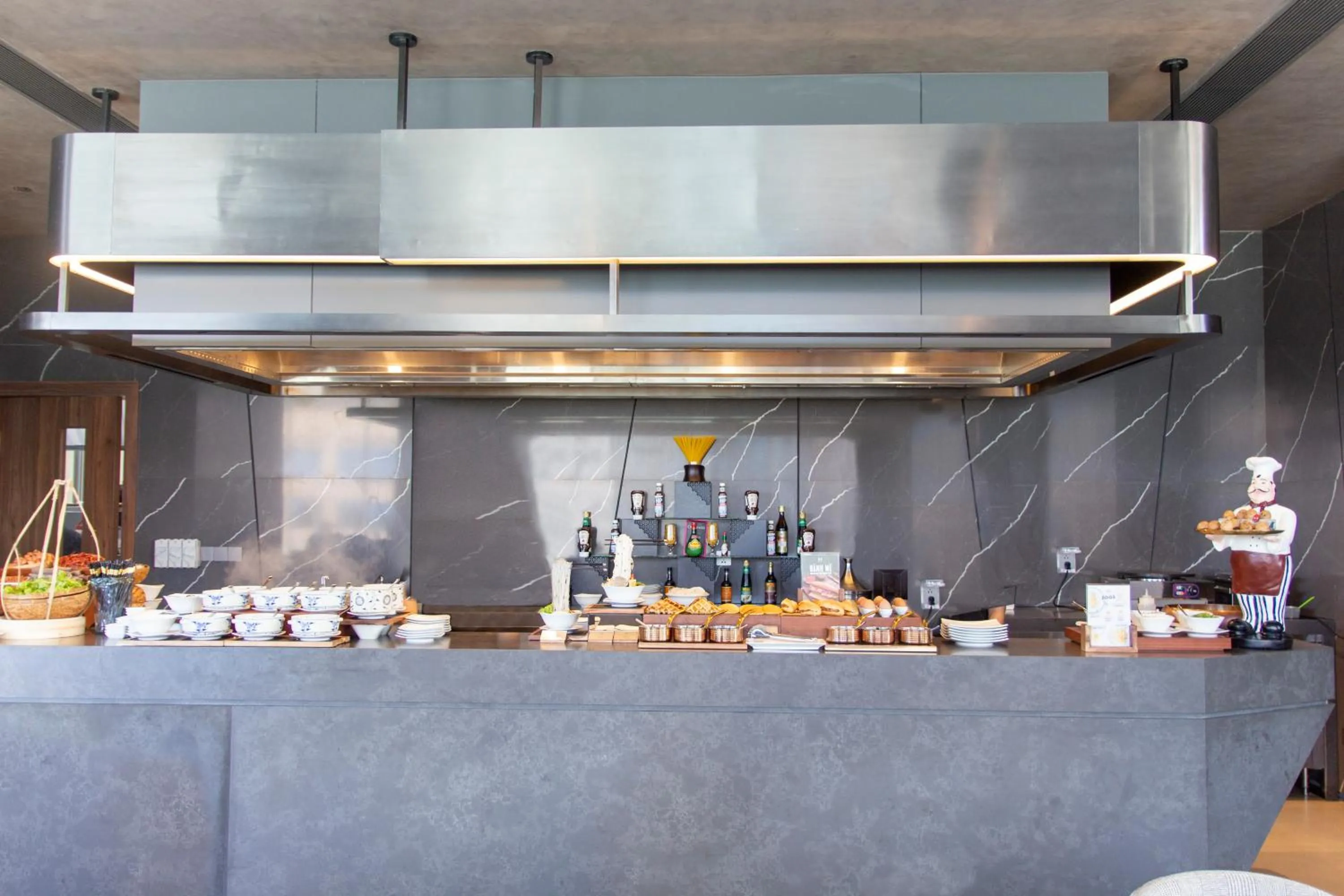 Buffet breakfast in M Hotel Danang