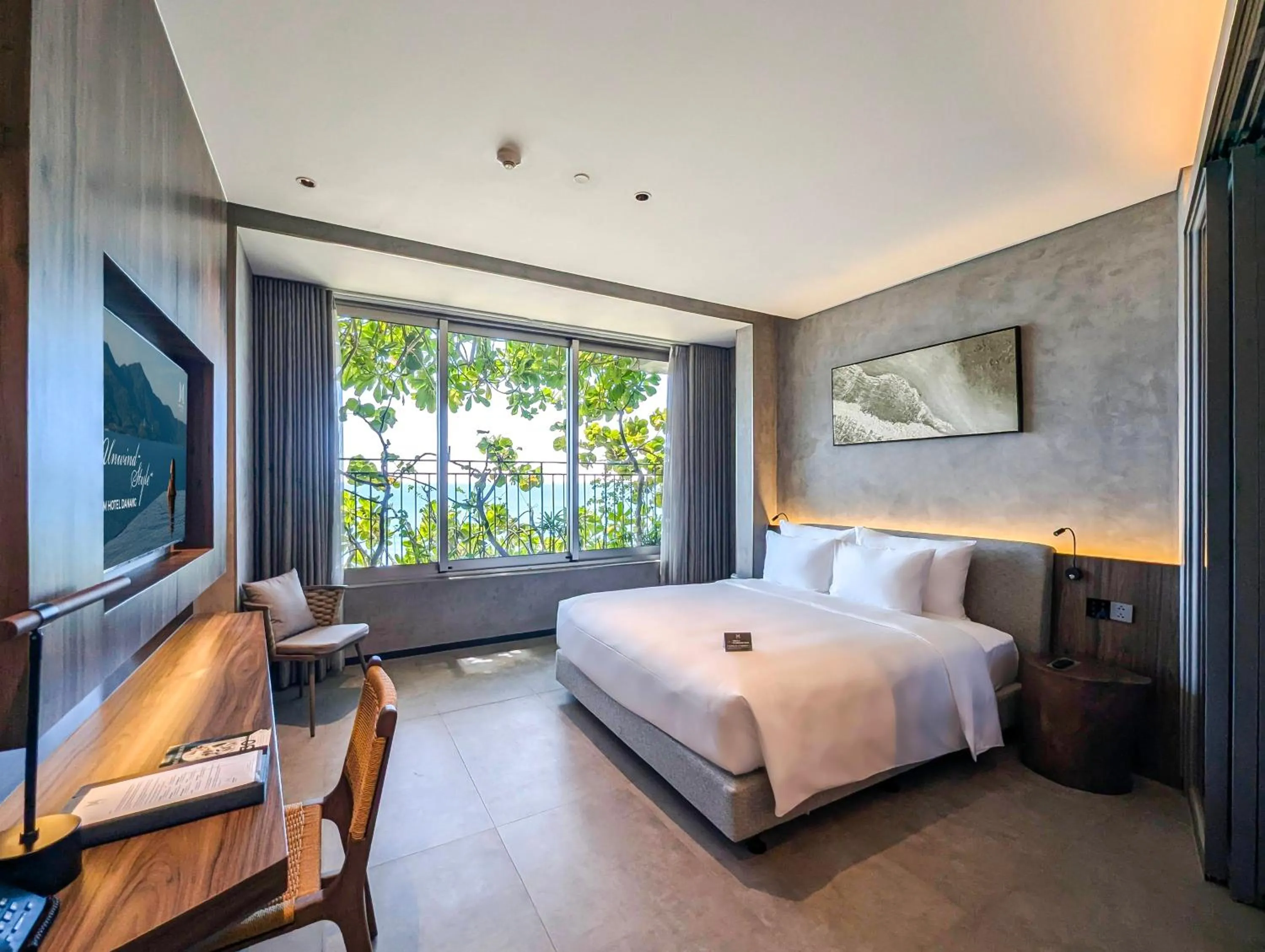 Bed in M Hotel Danang