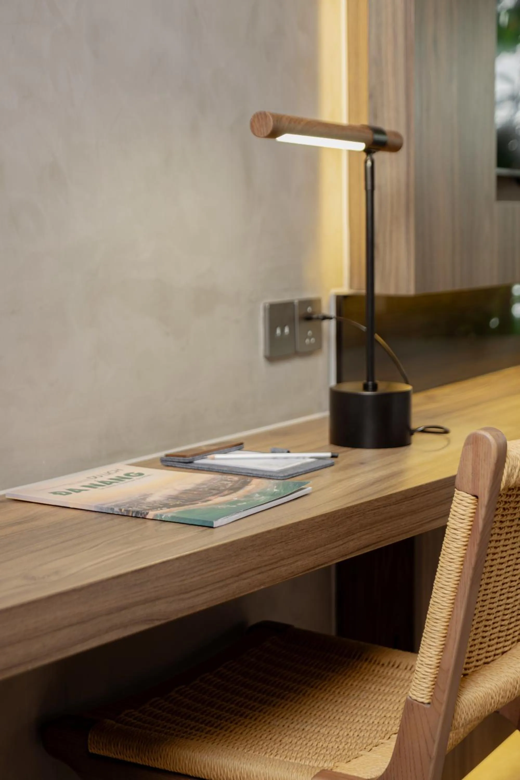 Seating area in M Hotel Danang