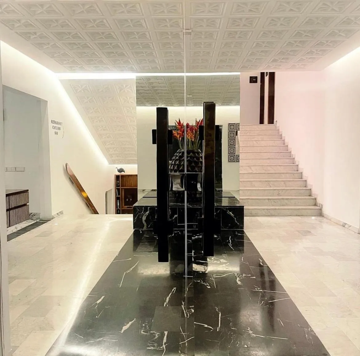 Lobby or reception in Hotel Lepic