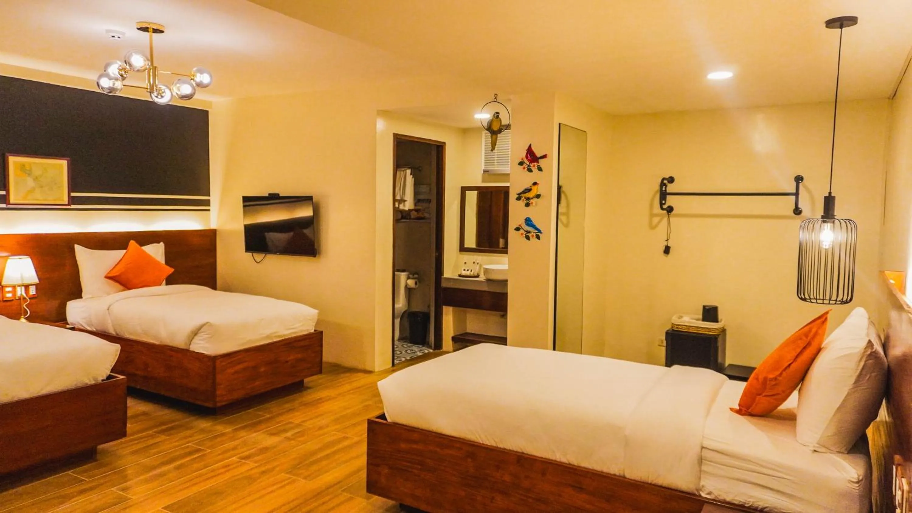 Bed in UNWND Boutique Hotel Camiguin